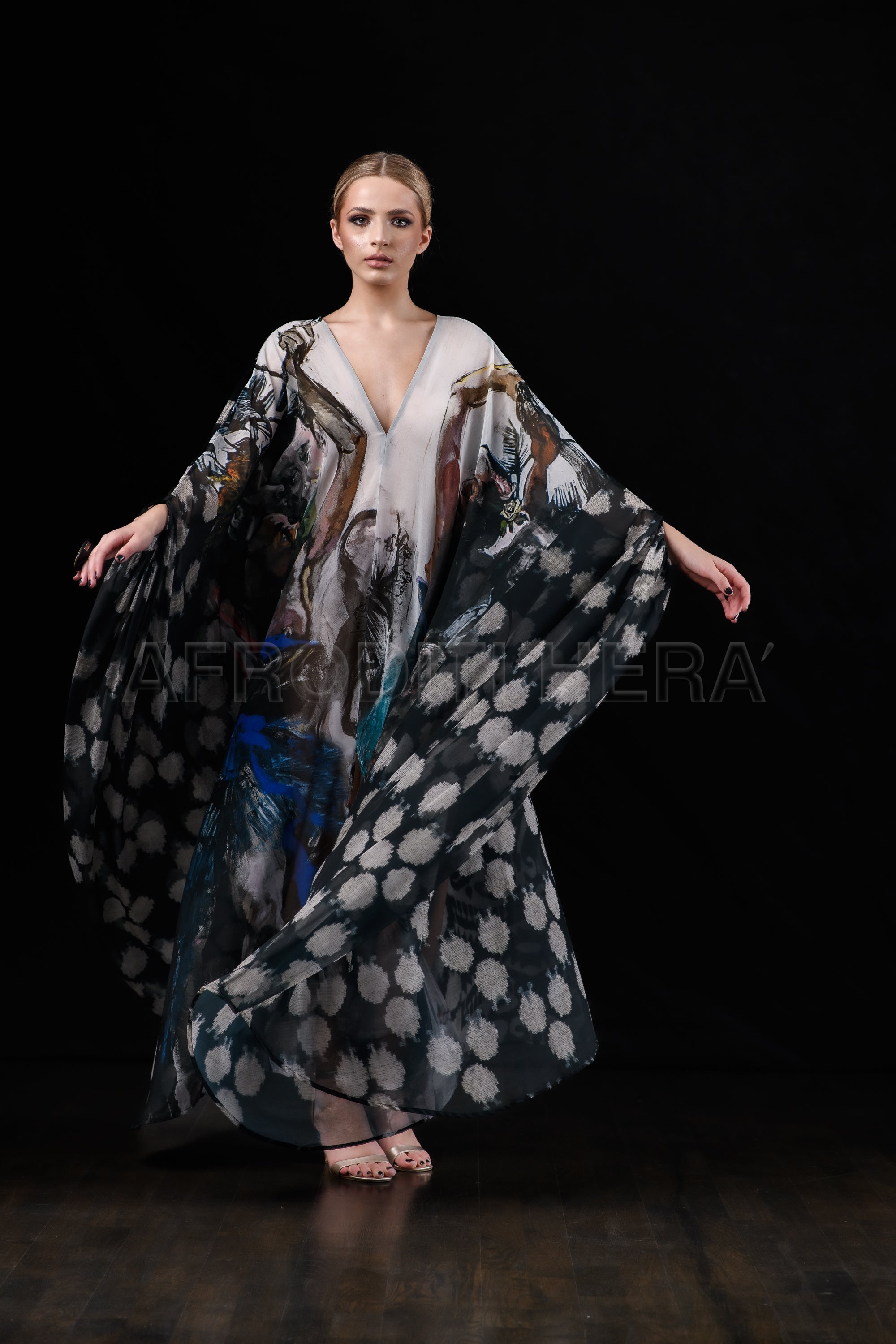 She in the wind - 21 Kaftan Dress