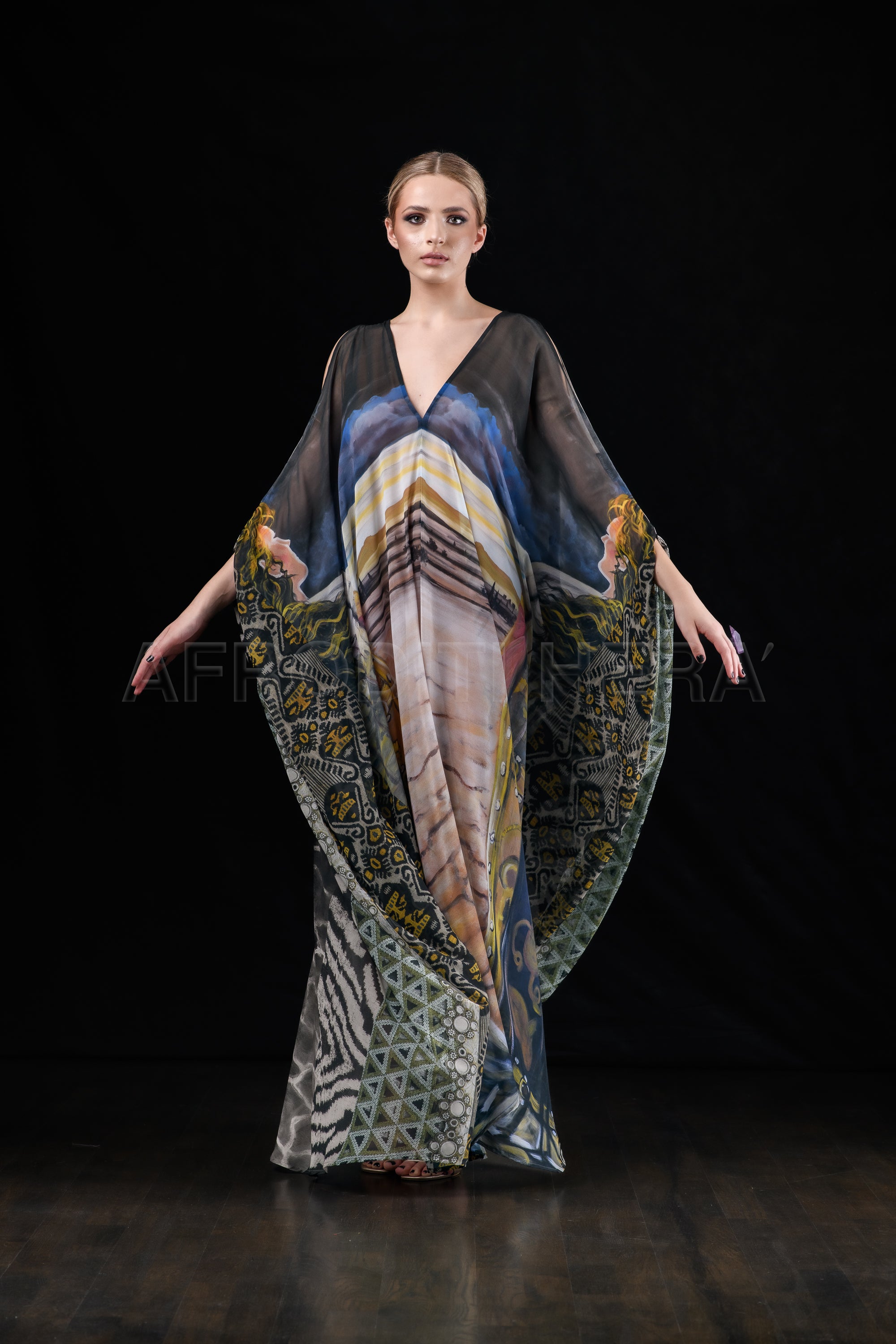 She in the wind - 20 Kaftan Dress