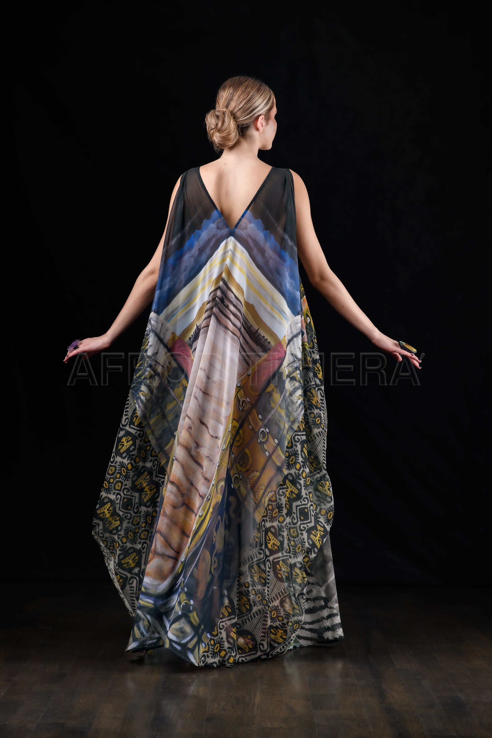 She in the wind - 20 Kaftan Dress