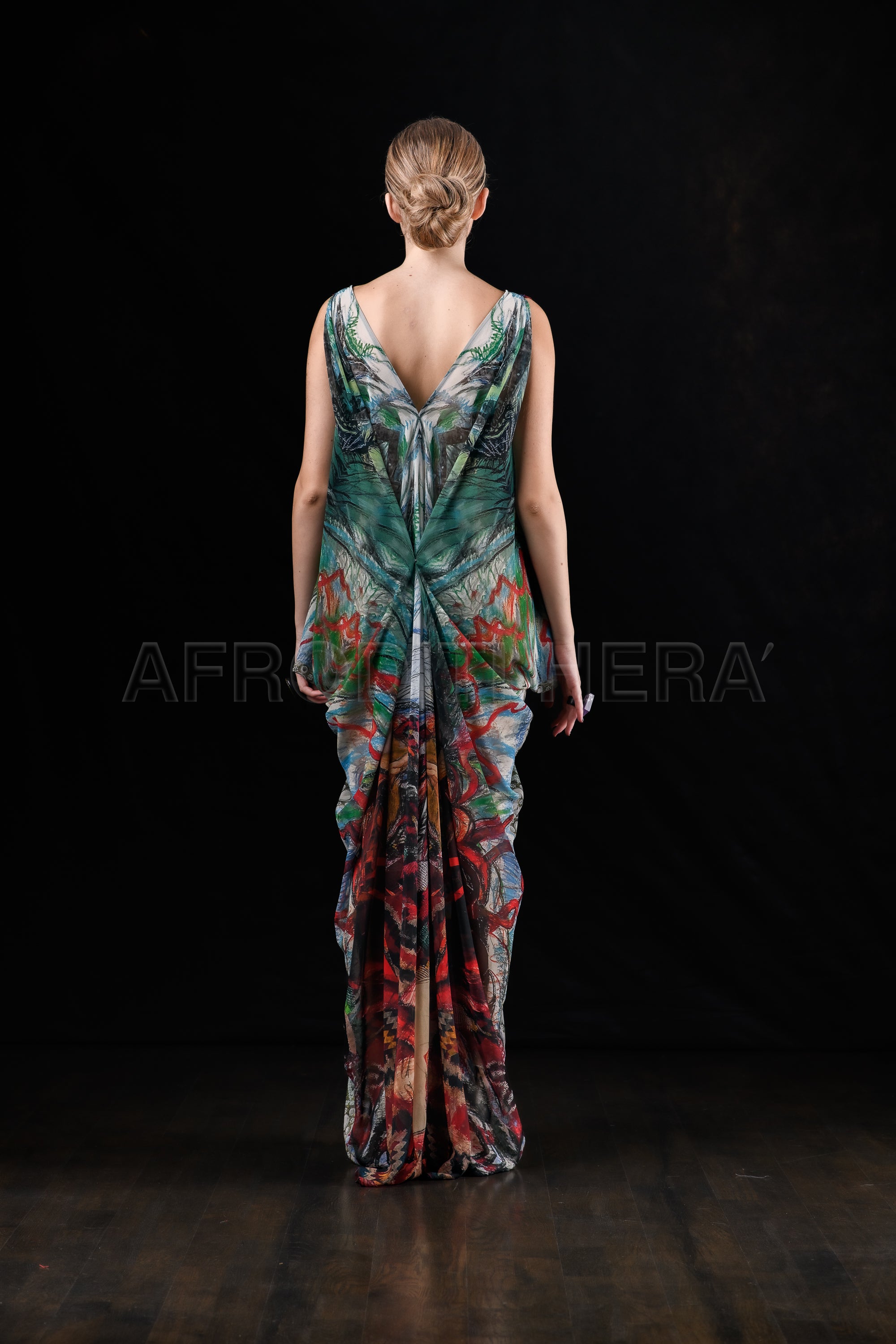 She in the wind - 27 Kaftan Dress