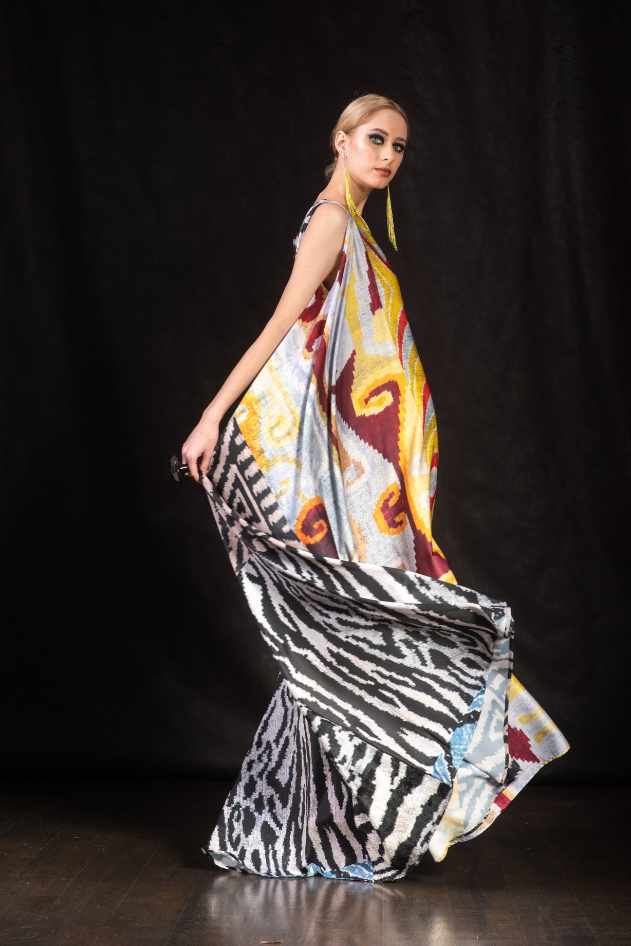 OPTIMISM - 13 KAFTAN DRESS