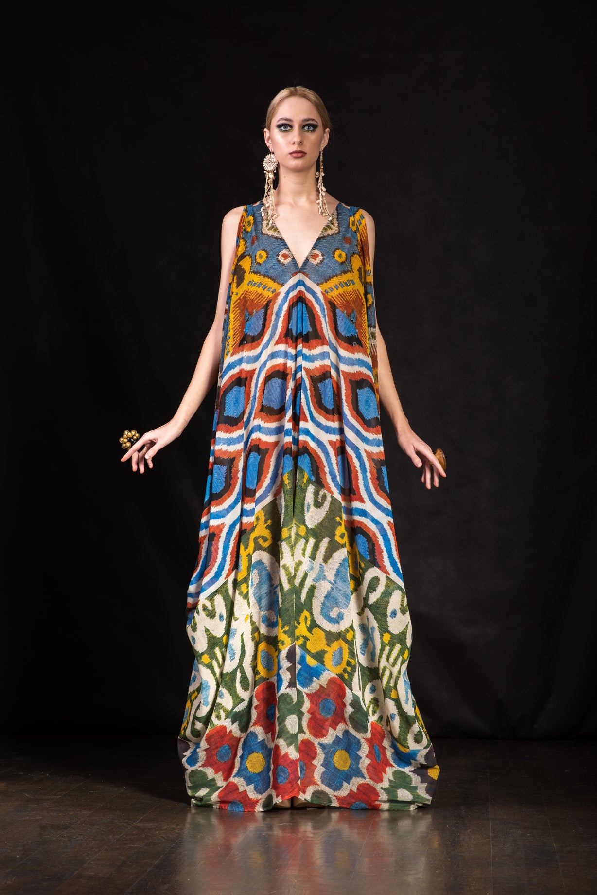 OPTIMISM - 49 KAFTAN DRESS