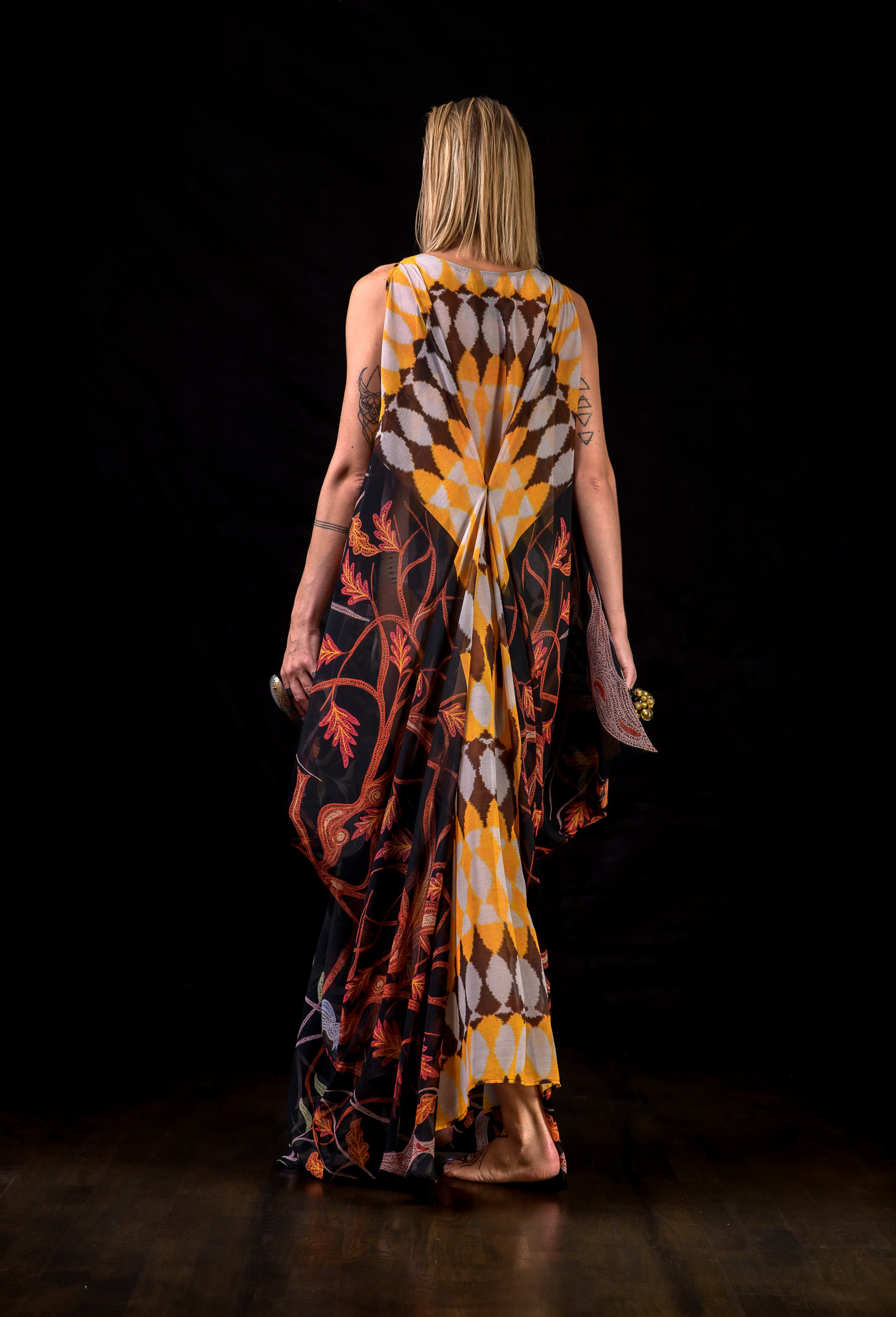 Whispers of the earth - 32 Kaftan Dress