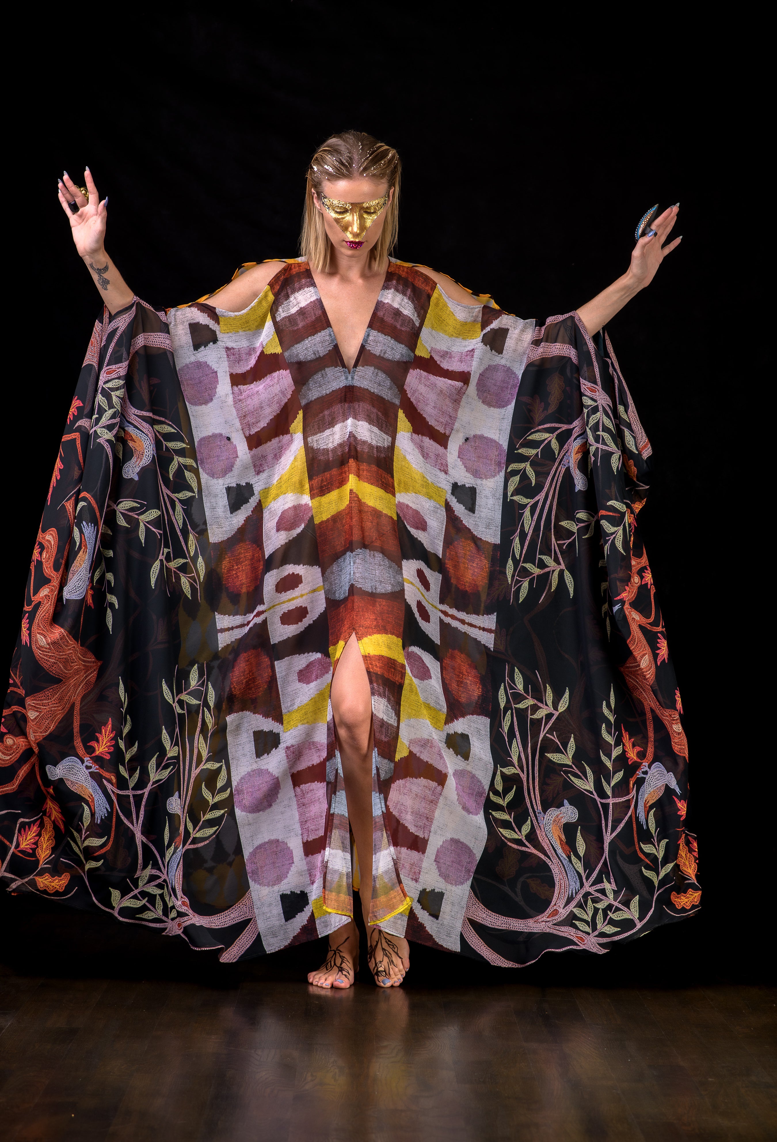Whispers of the earth - 32 Kaftan Dress