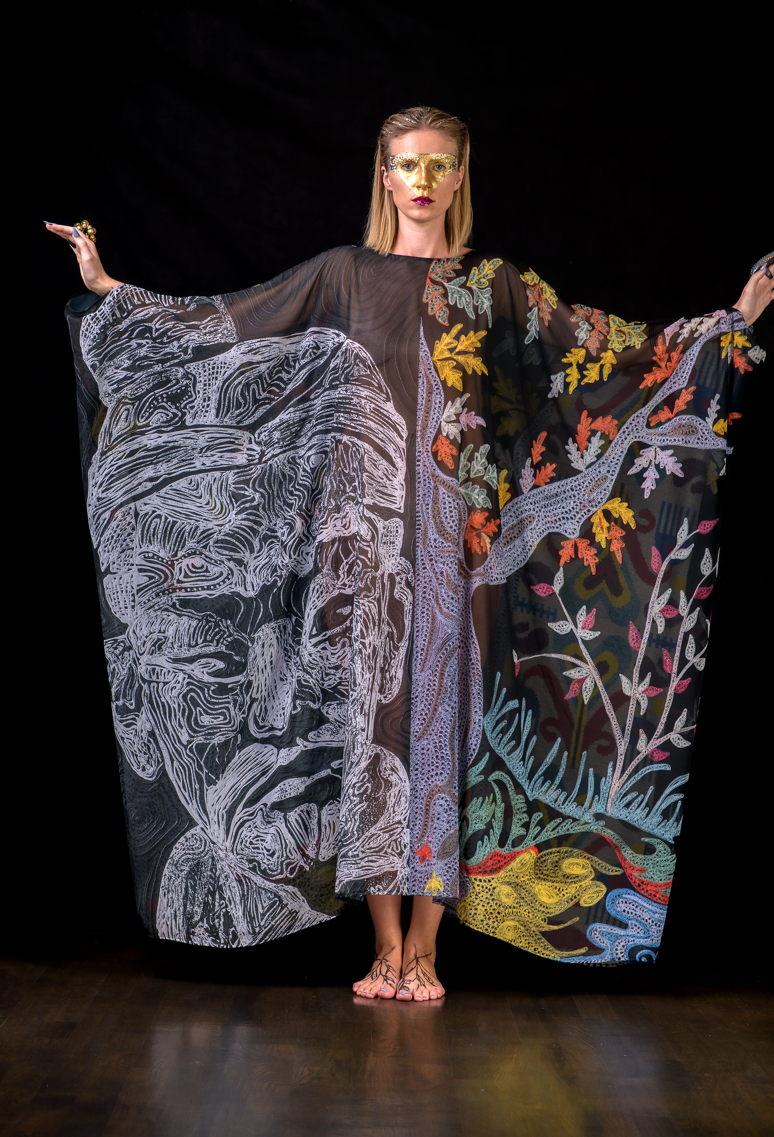 Whispers of the earth - 42 Kaftan Dress