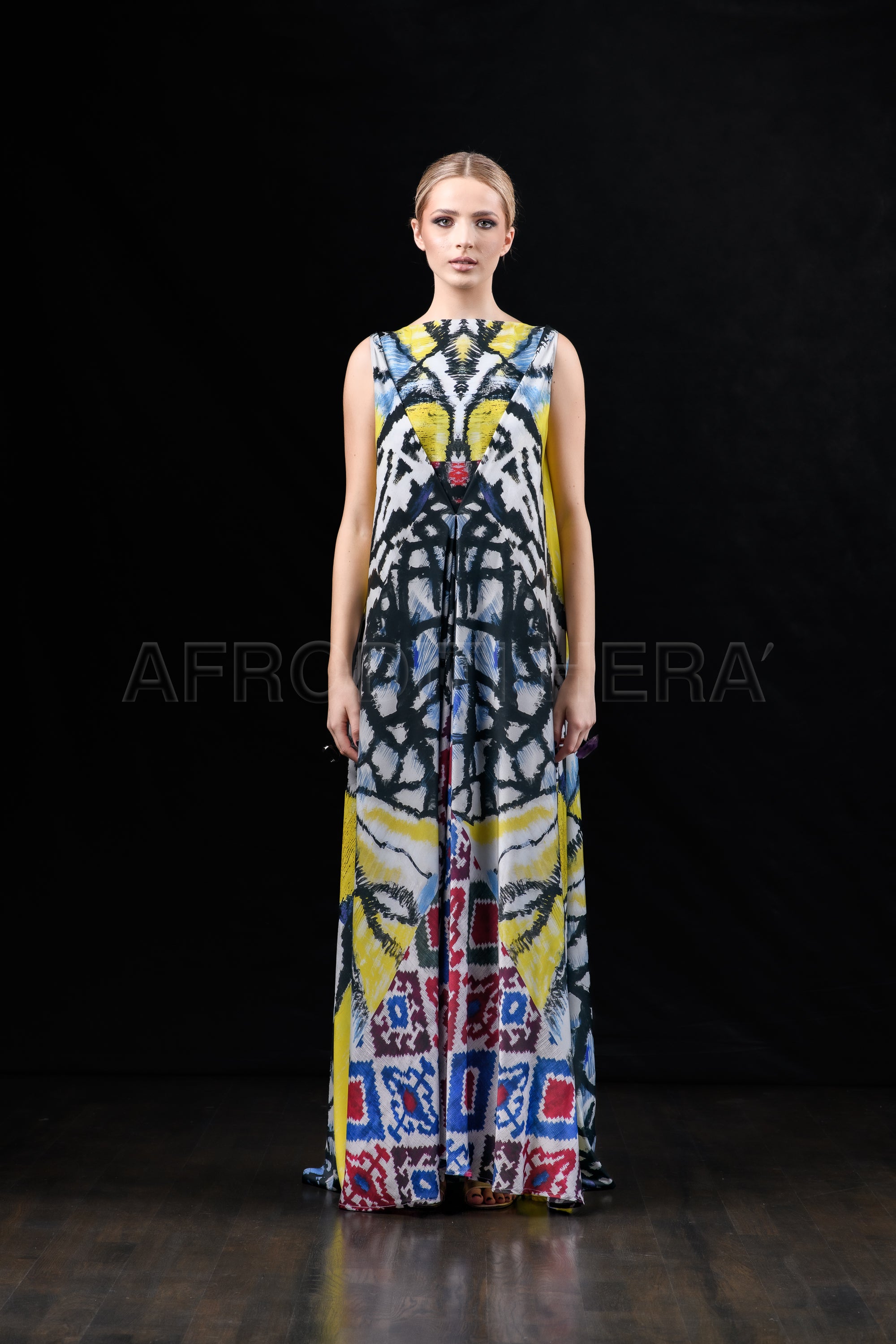 She in the wind - 07 Kaftan Dress