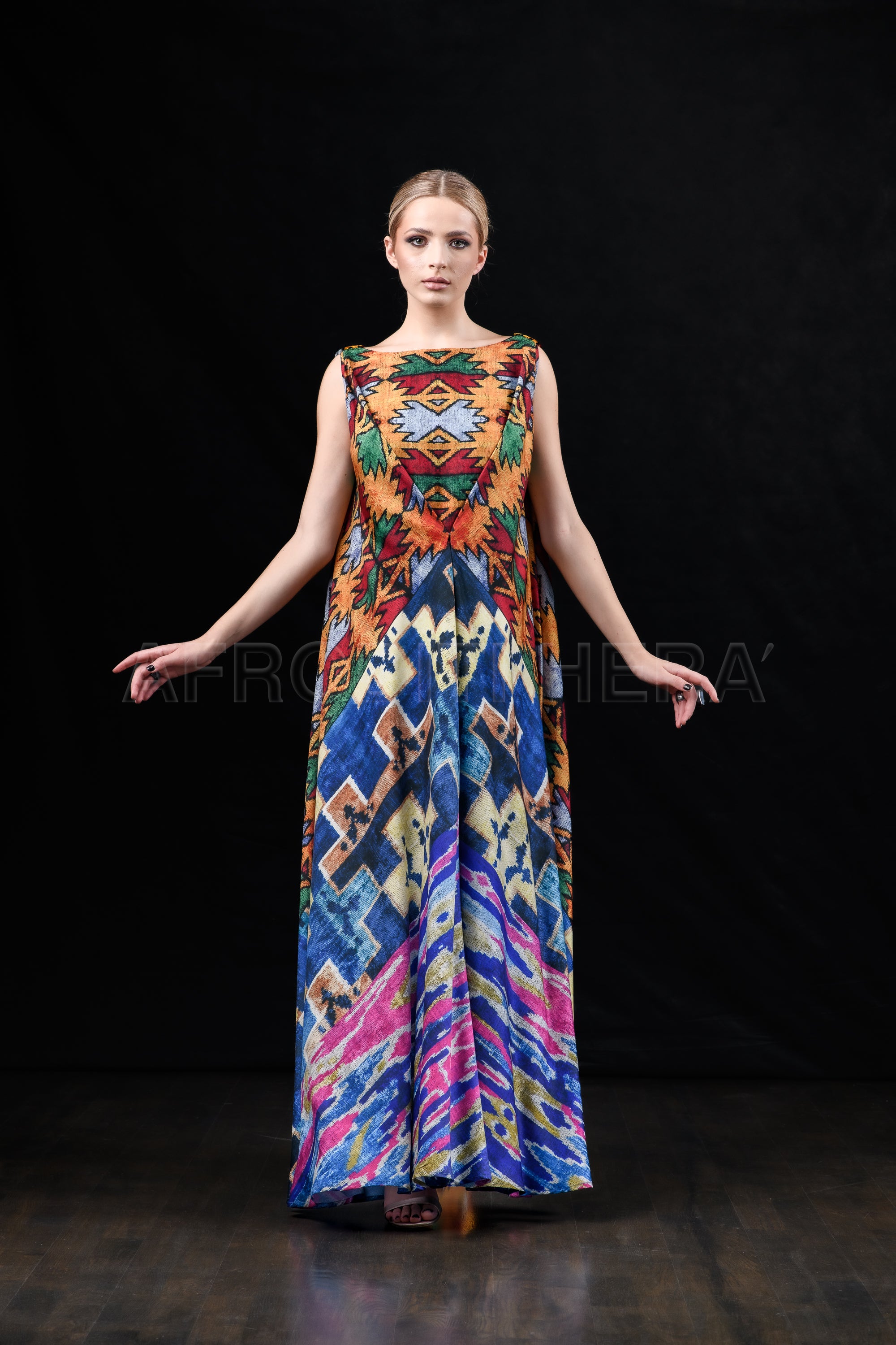 She in the wind - 09 Kaftan Dress