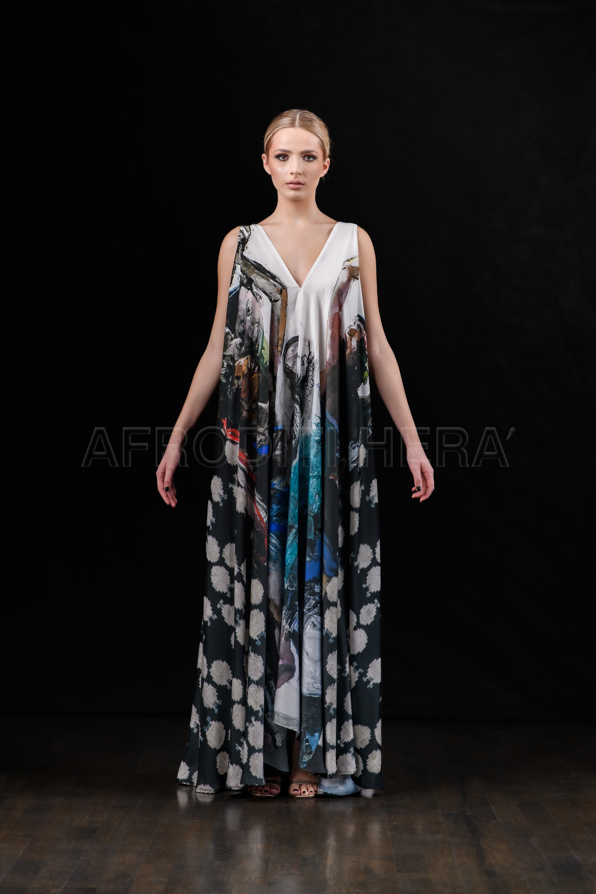She in the wind - 12 Kaftan Dress