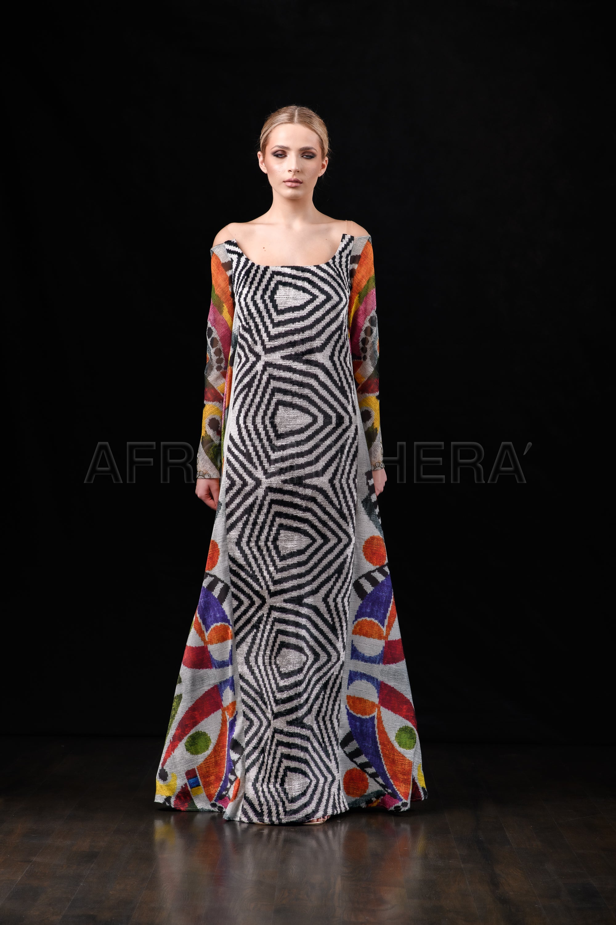 She in the wind - 15 Kaftan Dress