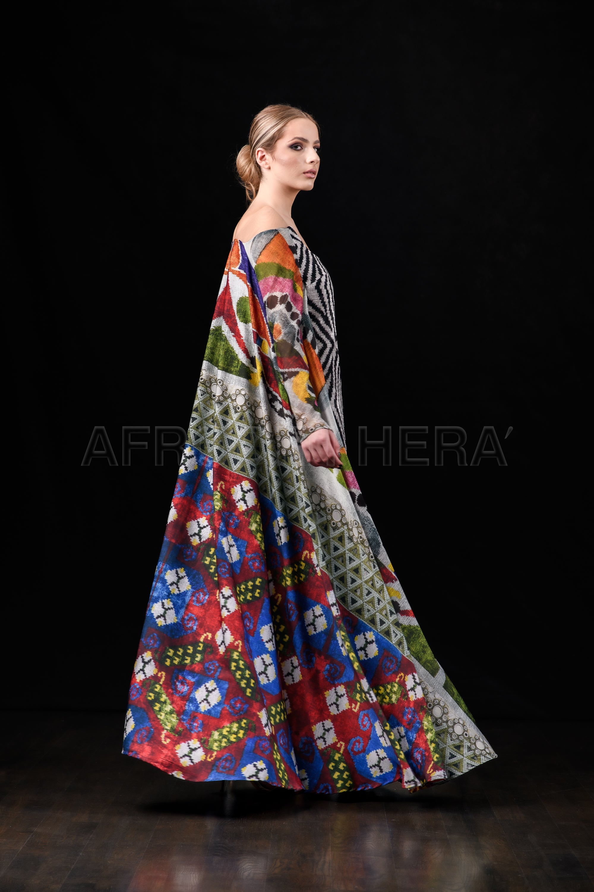 She in the wind - 15 Kaftan Dress