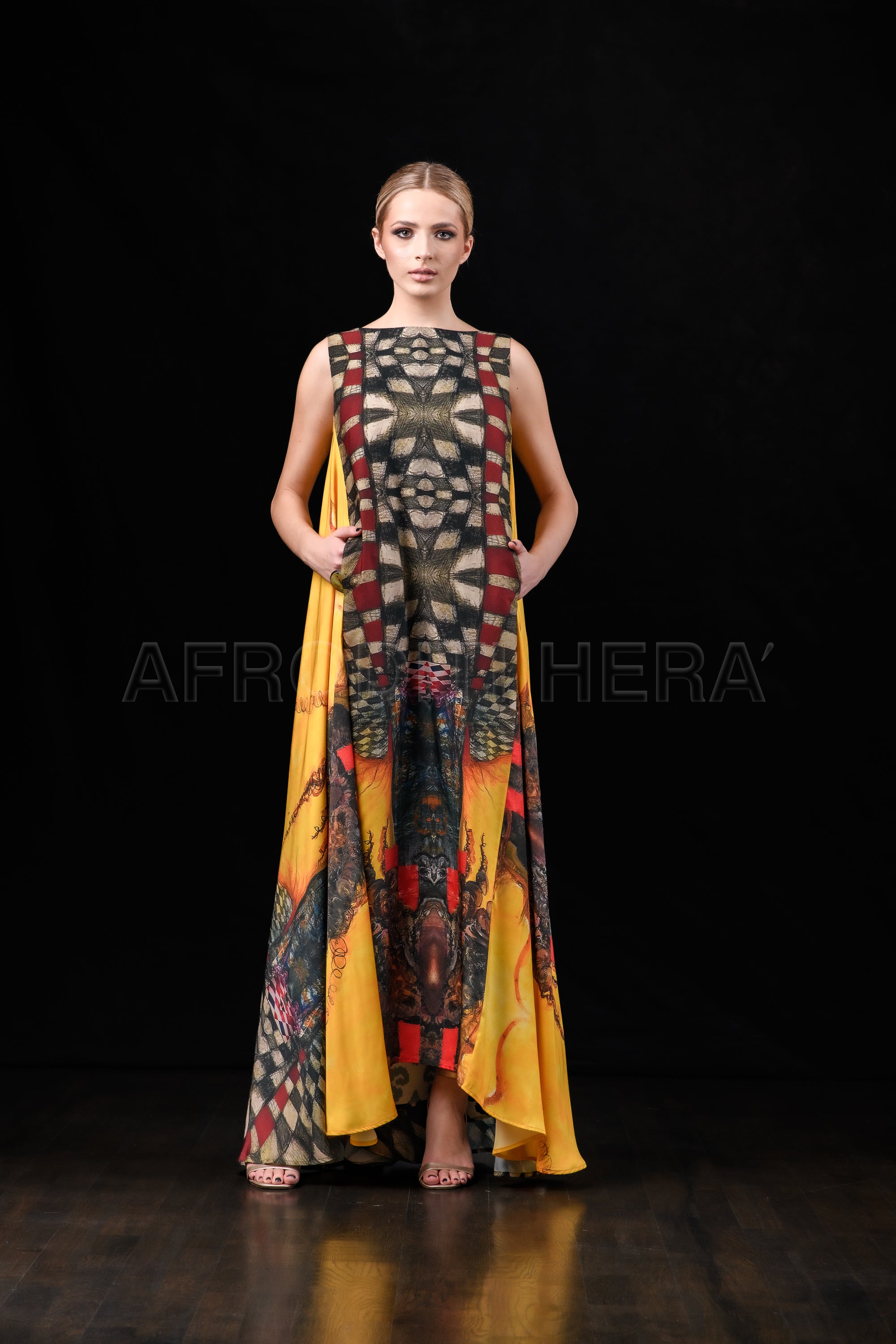 She in the wind - 17 Kaftan Dress
