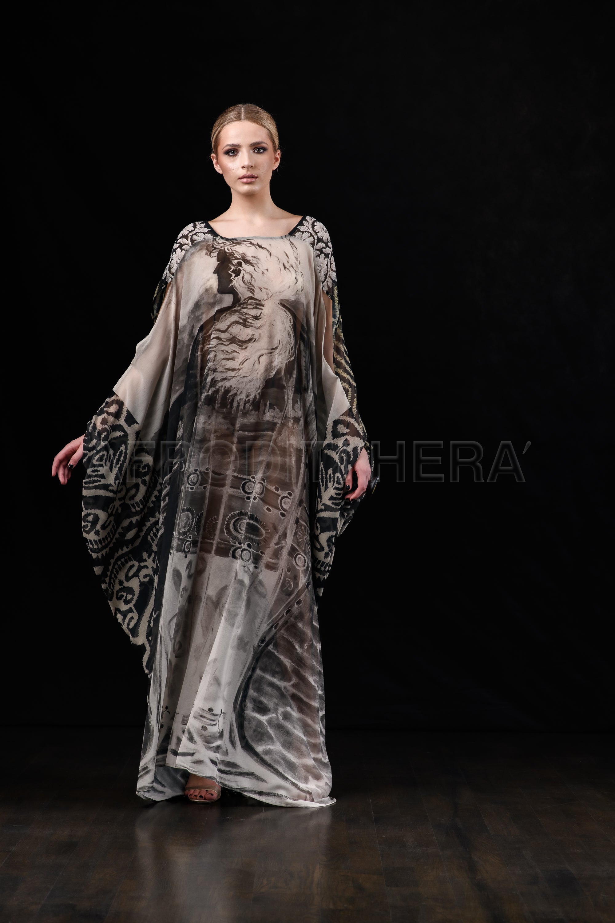 She in the wind - 19 Kaftan Dress