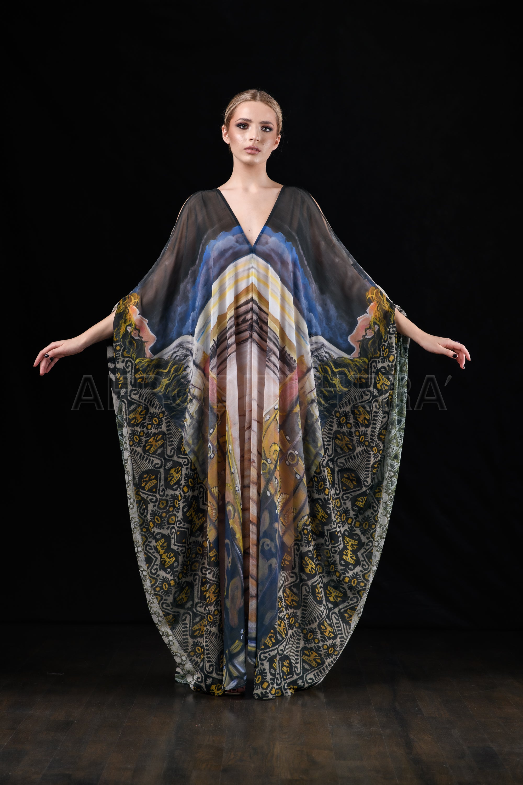 She in the wind - 20 Kaftan Dress