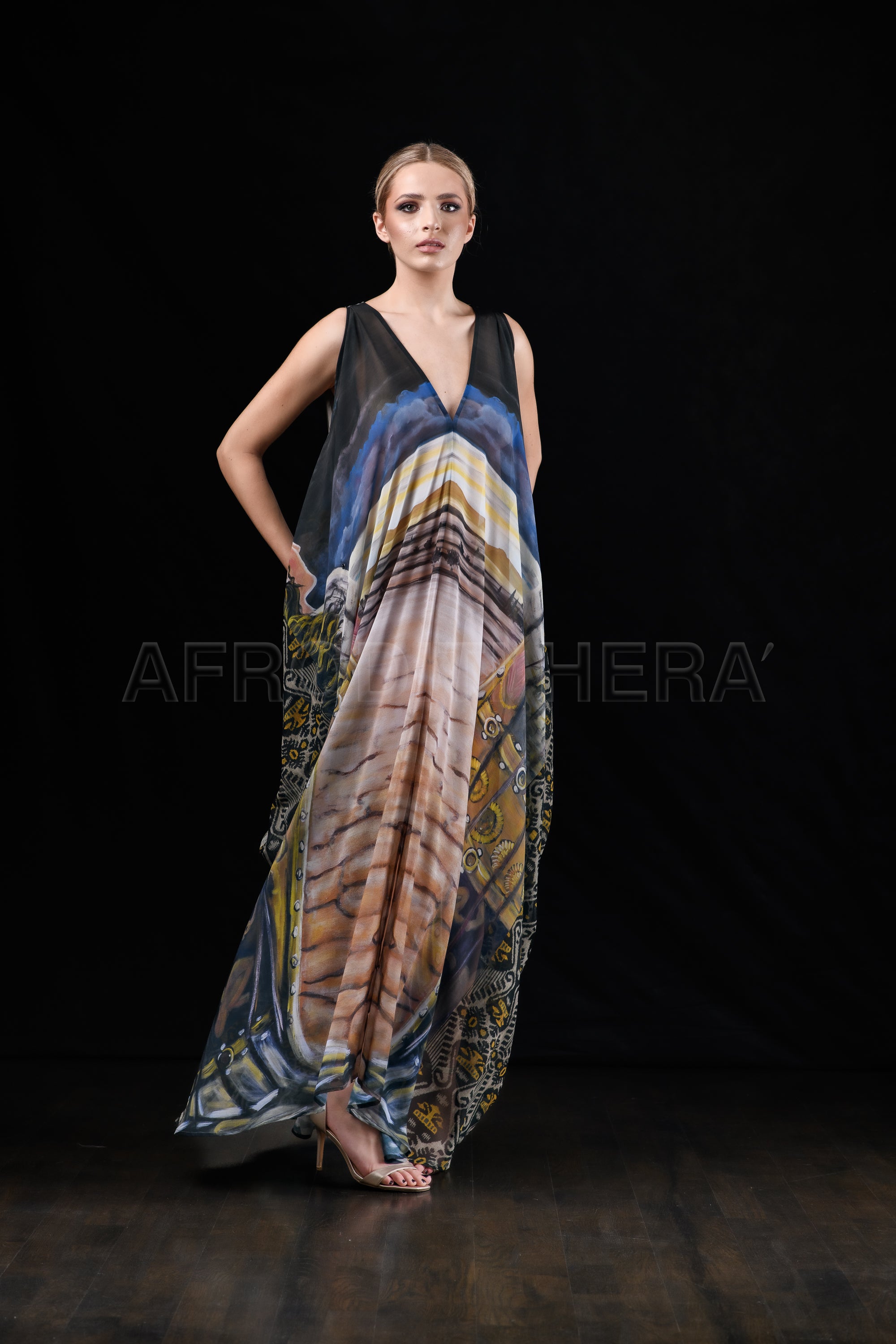 She in the wind - 20 Kaftan Dress