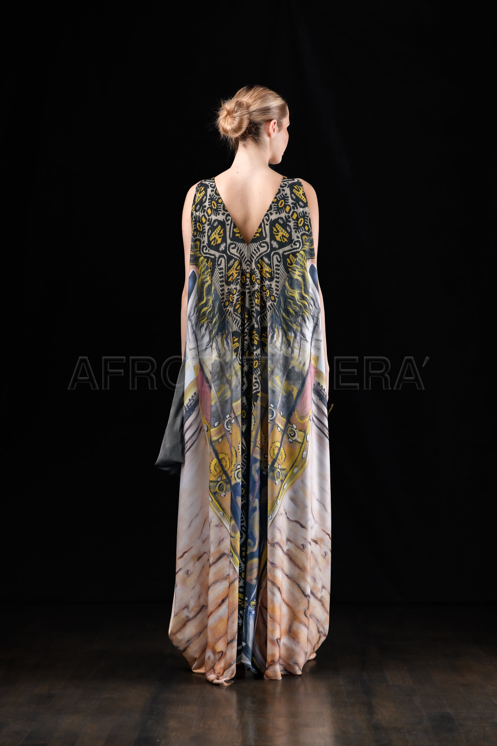 She in the wind - 20A Kaftan Dress