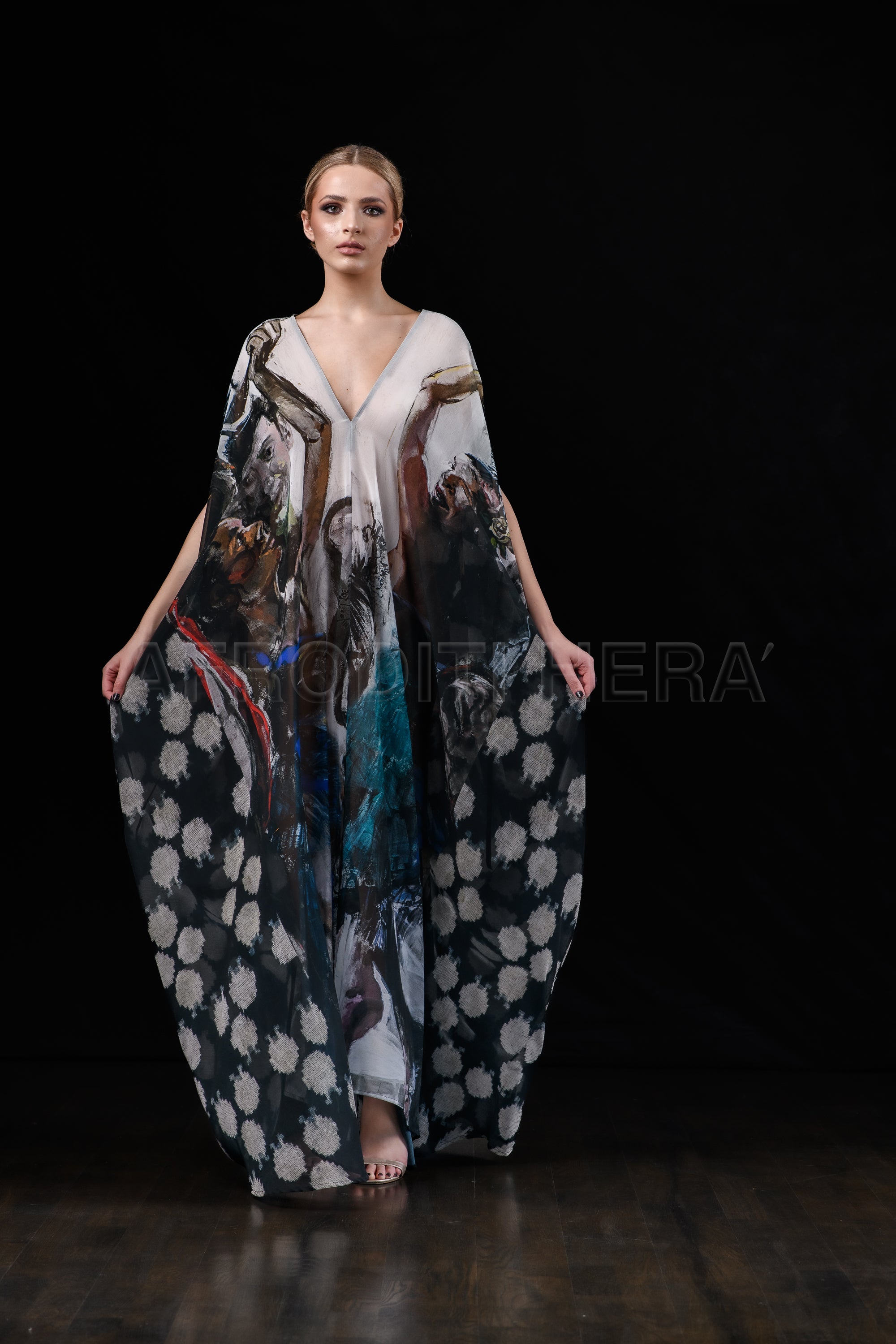 She in the wind - 21 Kaftan Dress