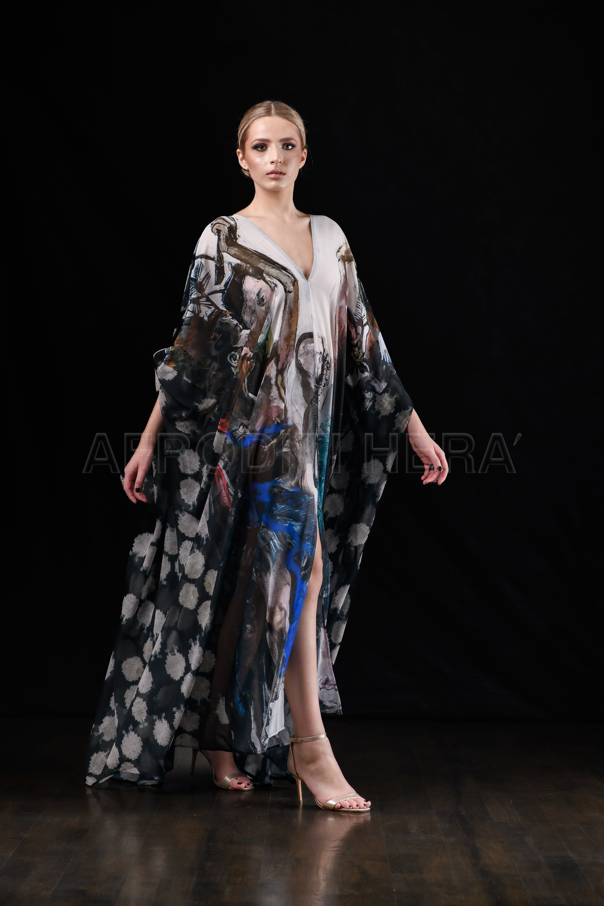 She in the wind - 21 Kaftan Dress