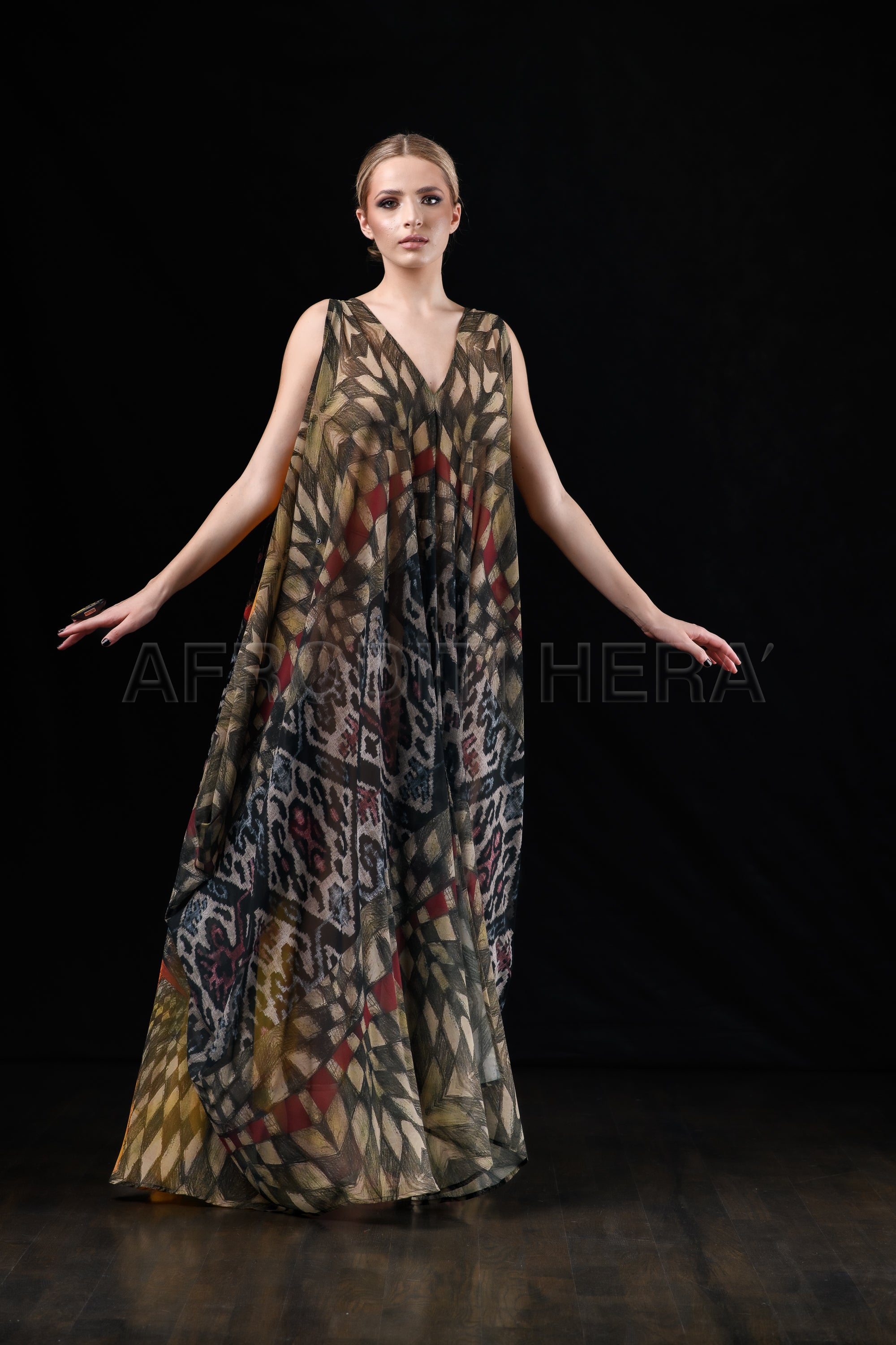 She in the wind - 25 Kaftan Dress