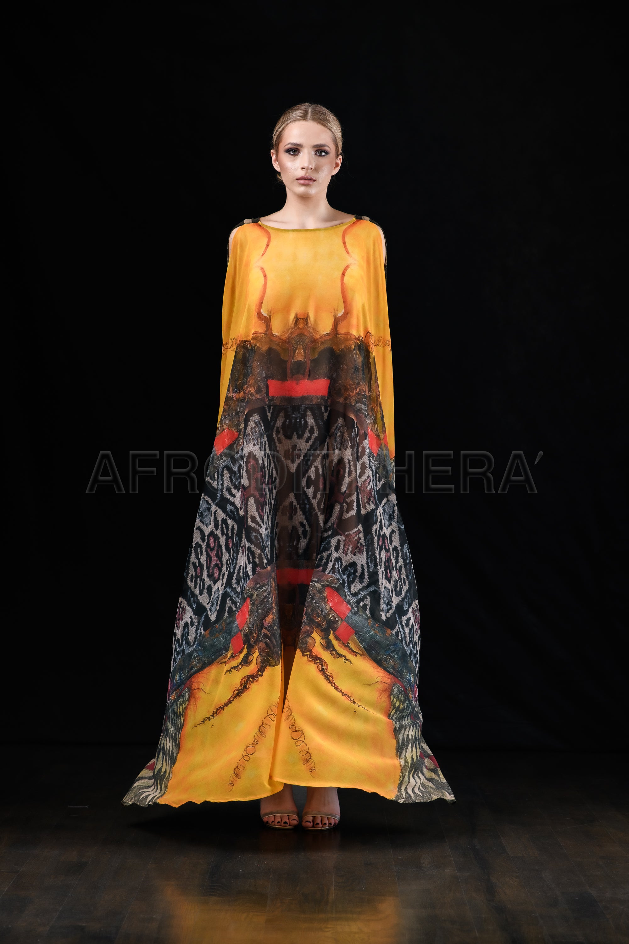She in the wind - 25 Kaftan Dress