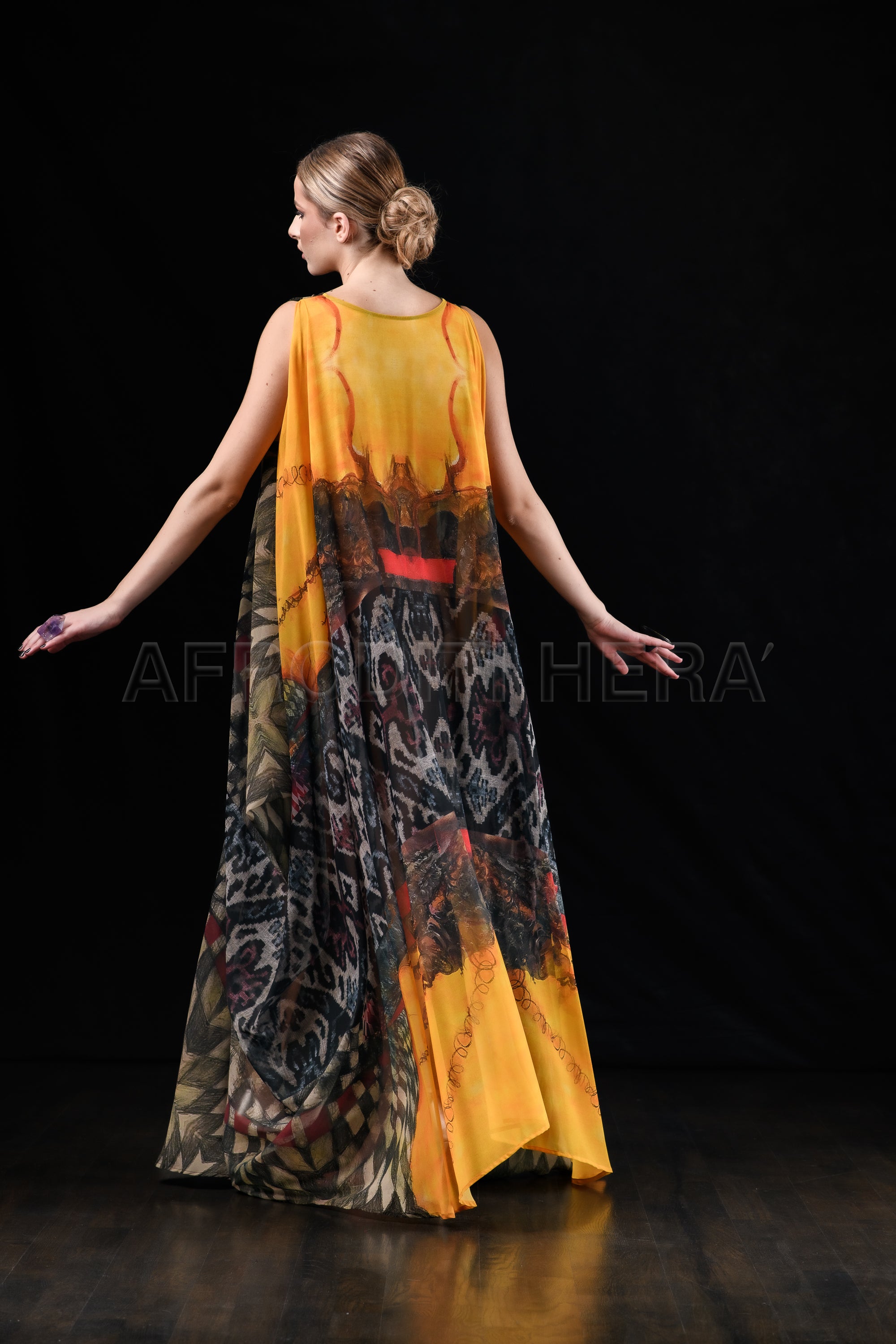 She in the wind - 25 Kaftan Dress