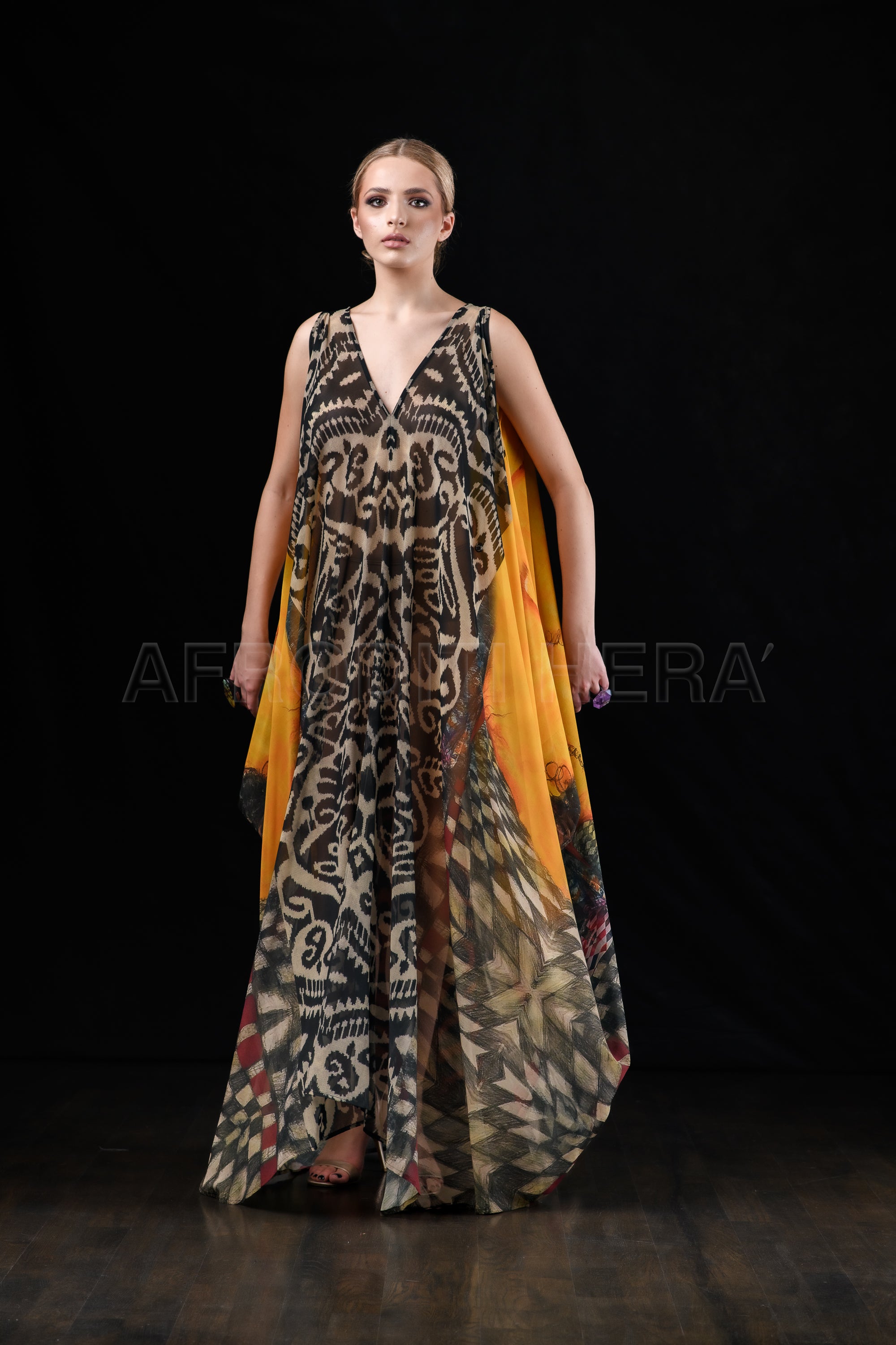She in the wind - 26 Kaftan Dress