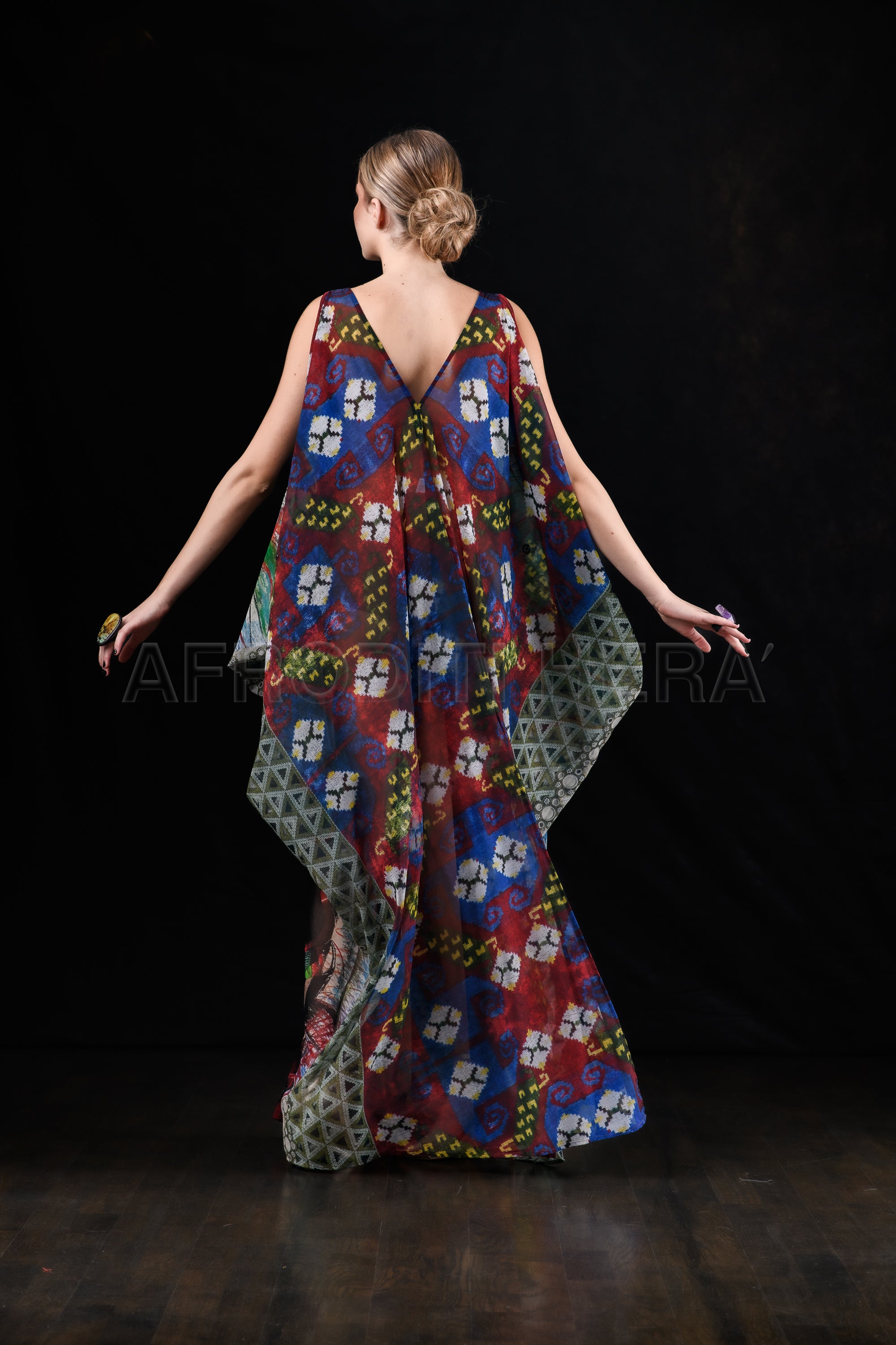 She in the wind - 27 Kaftan Dress
