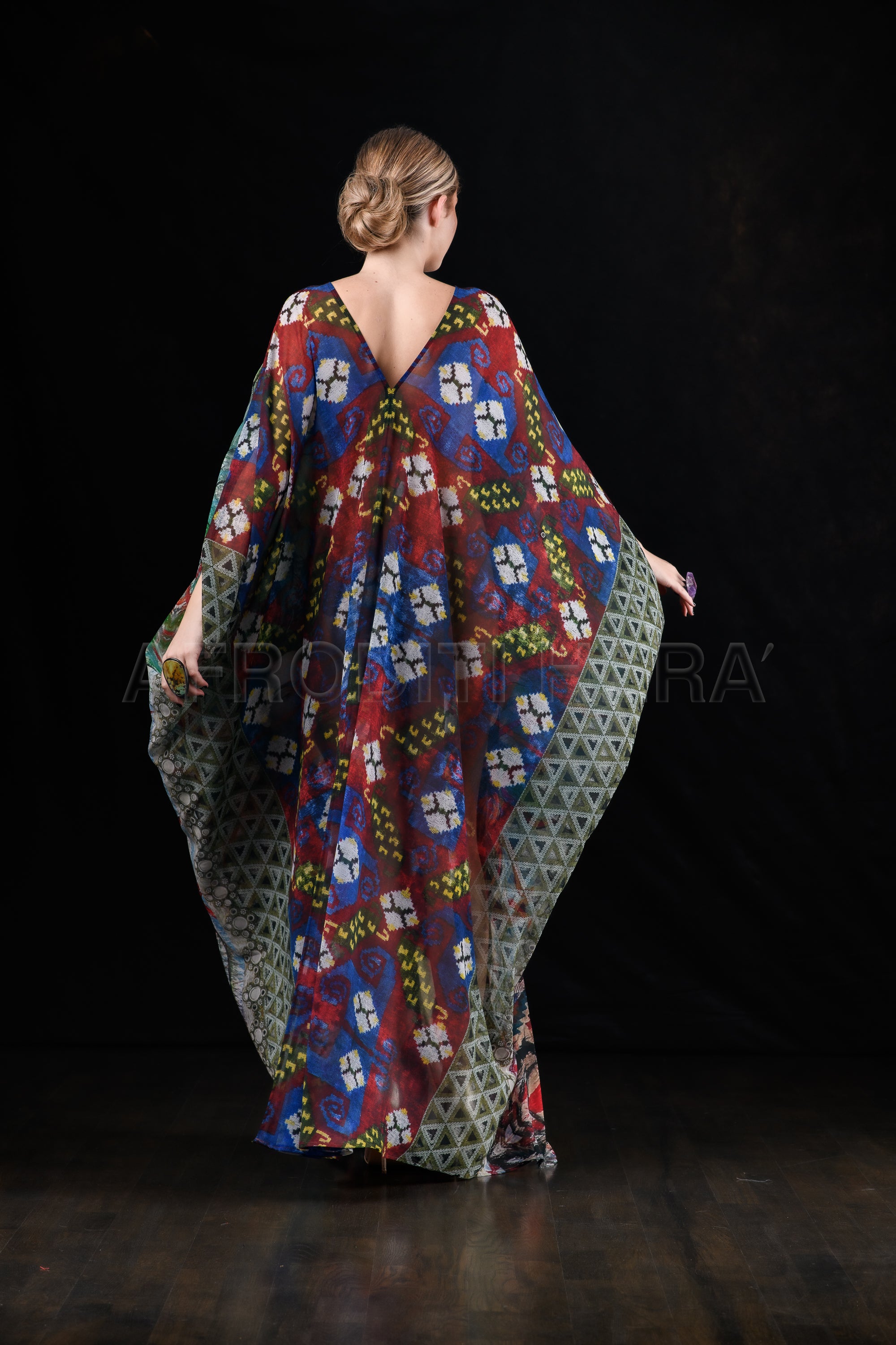 She in the wind - 27 Kaftan Dress