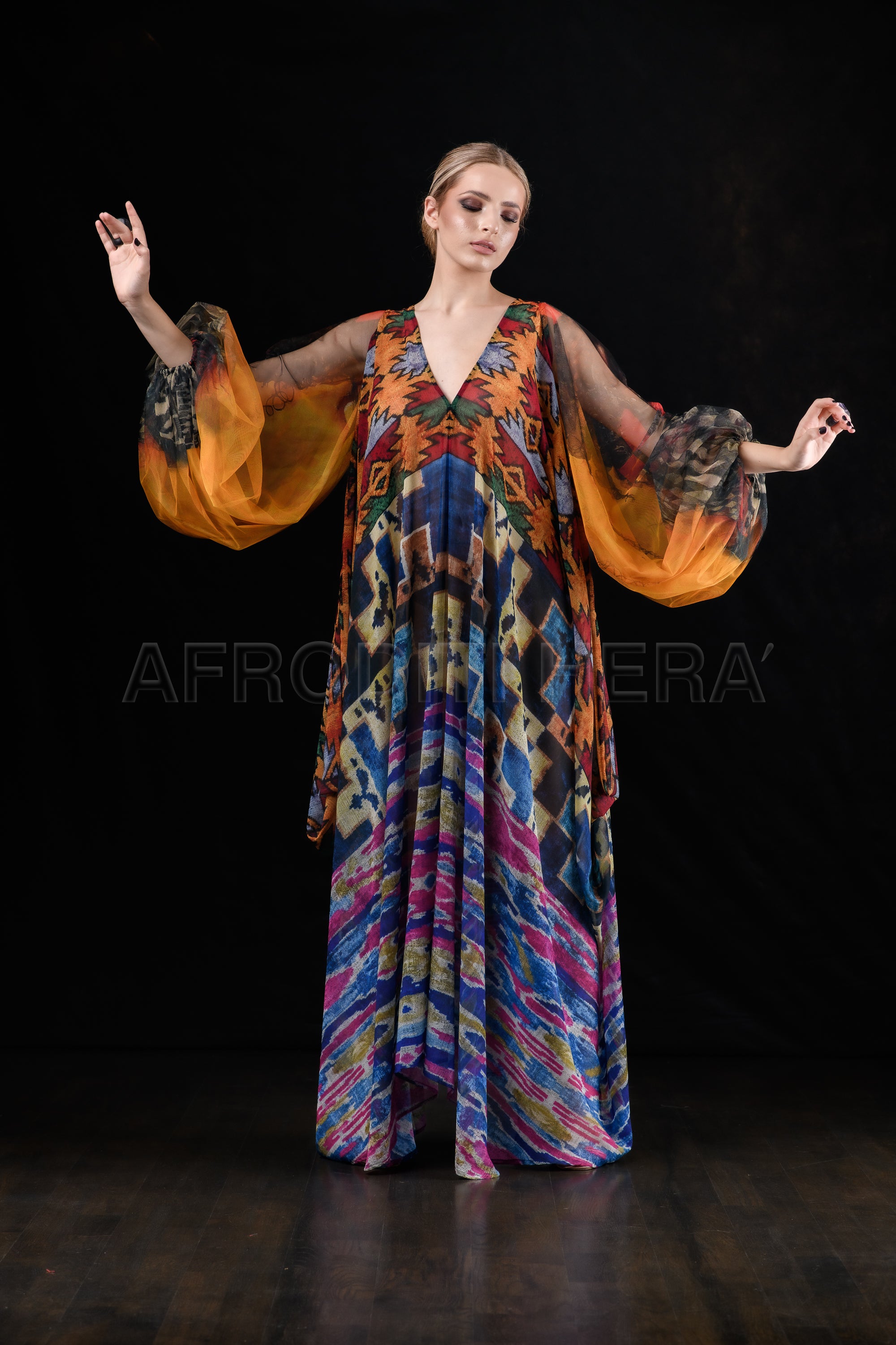 She in the wind - 31 Kaftan Dress