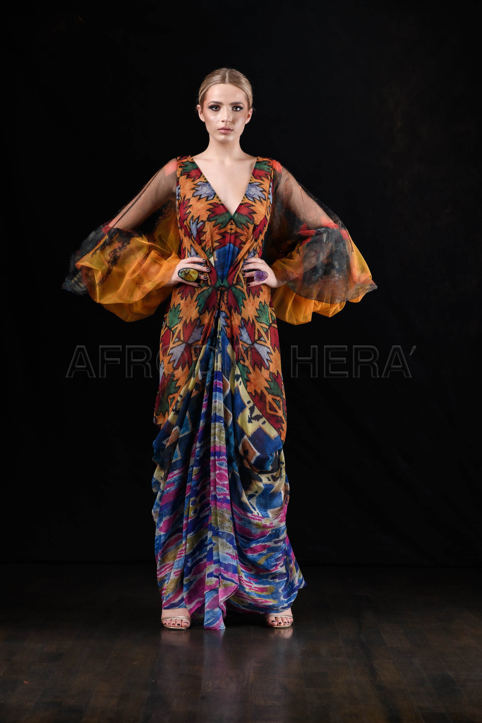 She in the wind - 31 Kaftan Dress