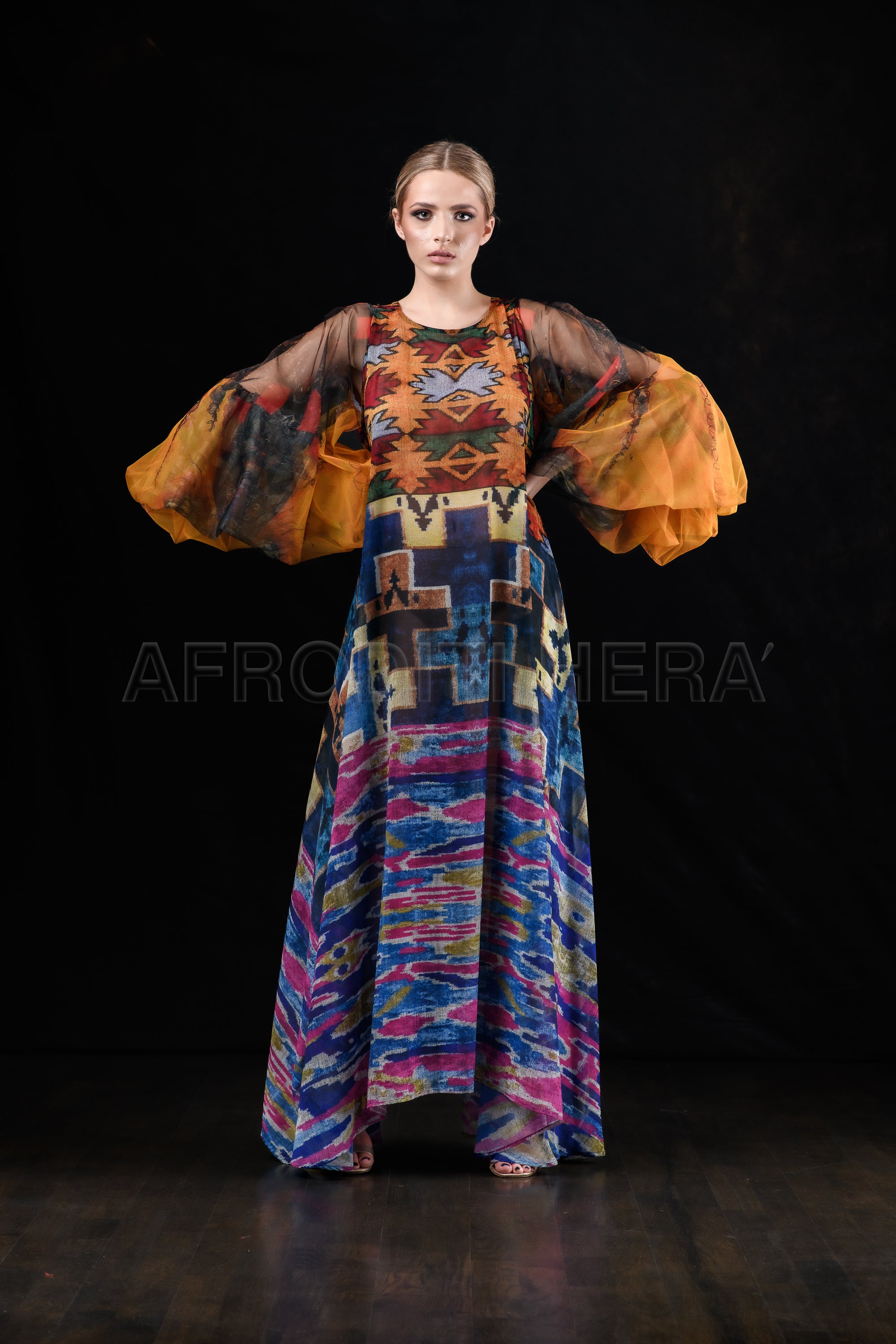 She in the wind - 31 Kaftan Dress