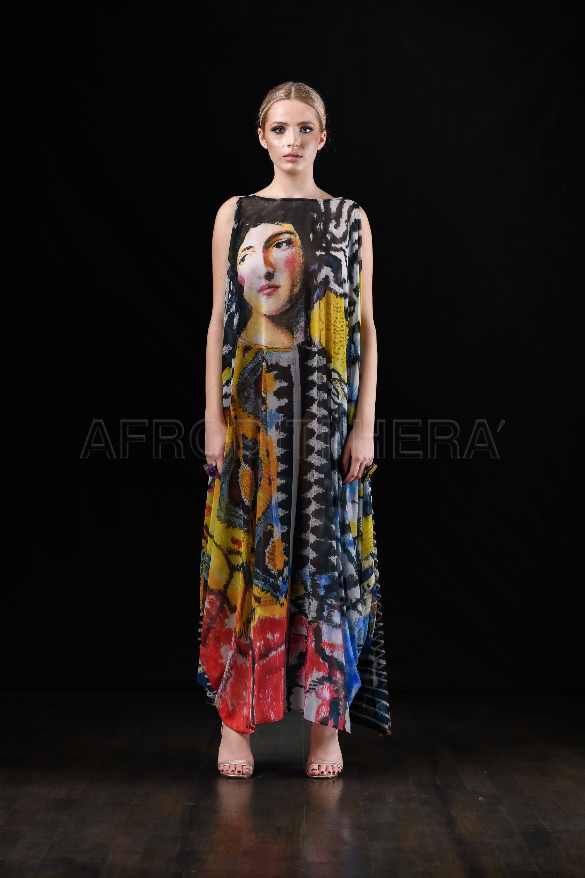 She in the wind - 35 Kaftan Dress