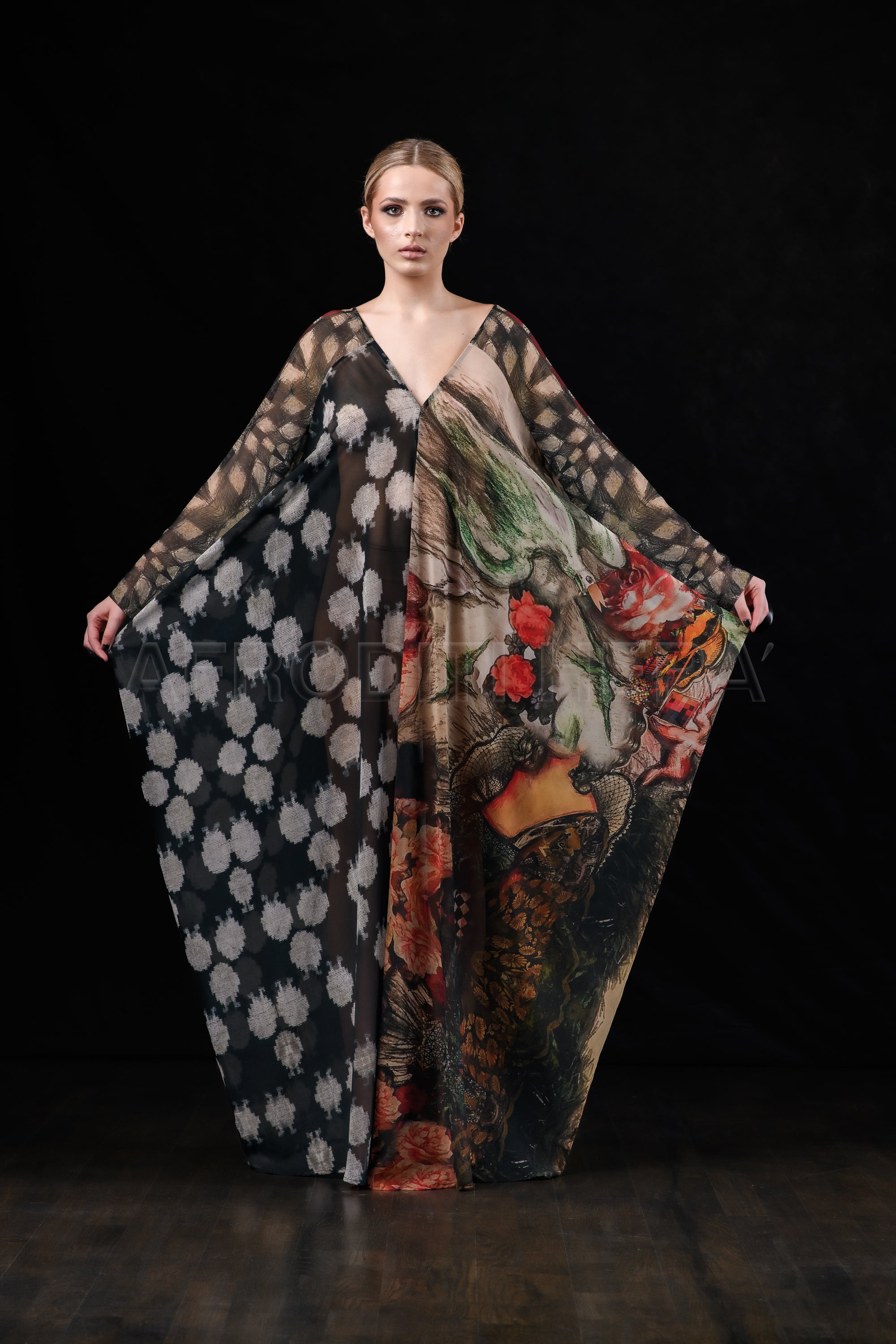 She in the wind - 41 Kaftan Dress