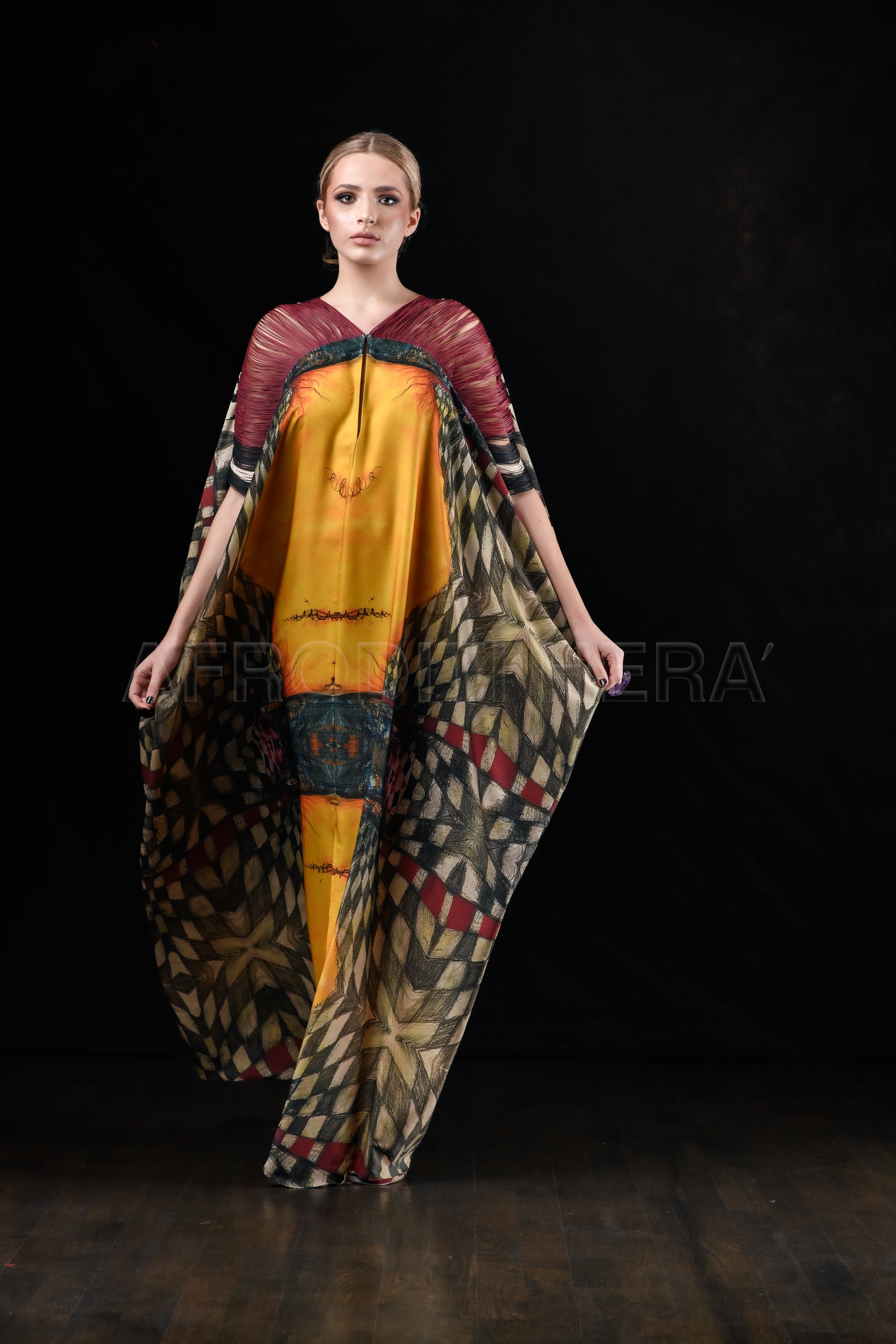 She in the wind - 47 Kaftan Dress