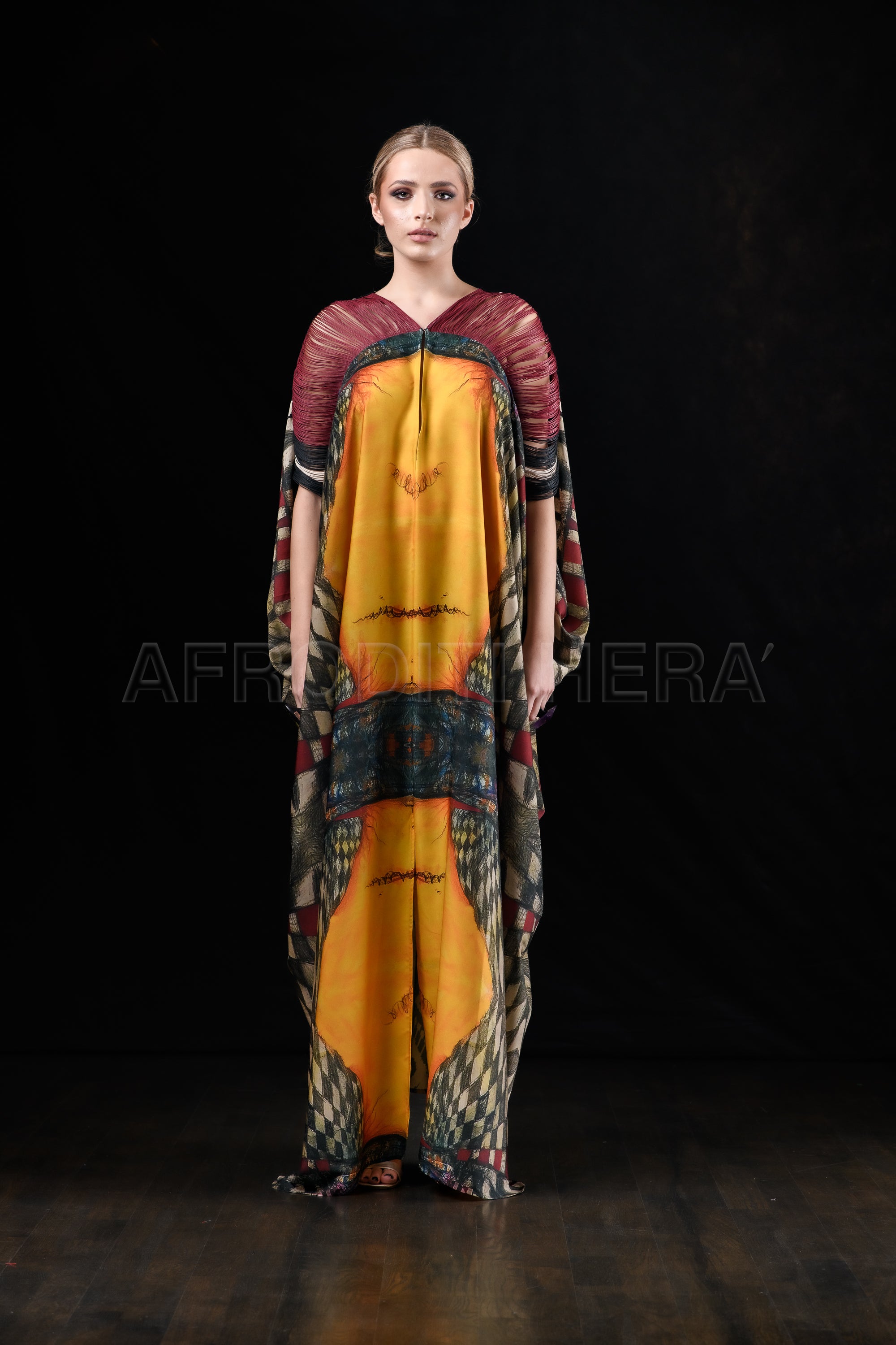 She in the wind - 47 Kaftan Dress