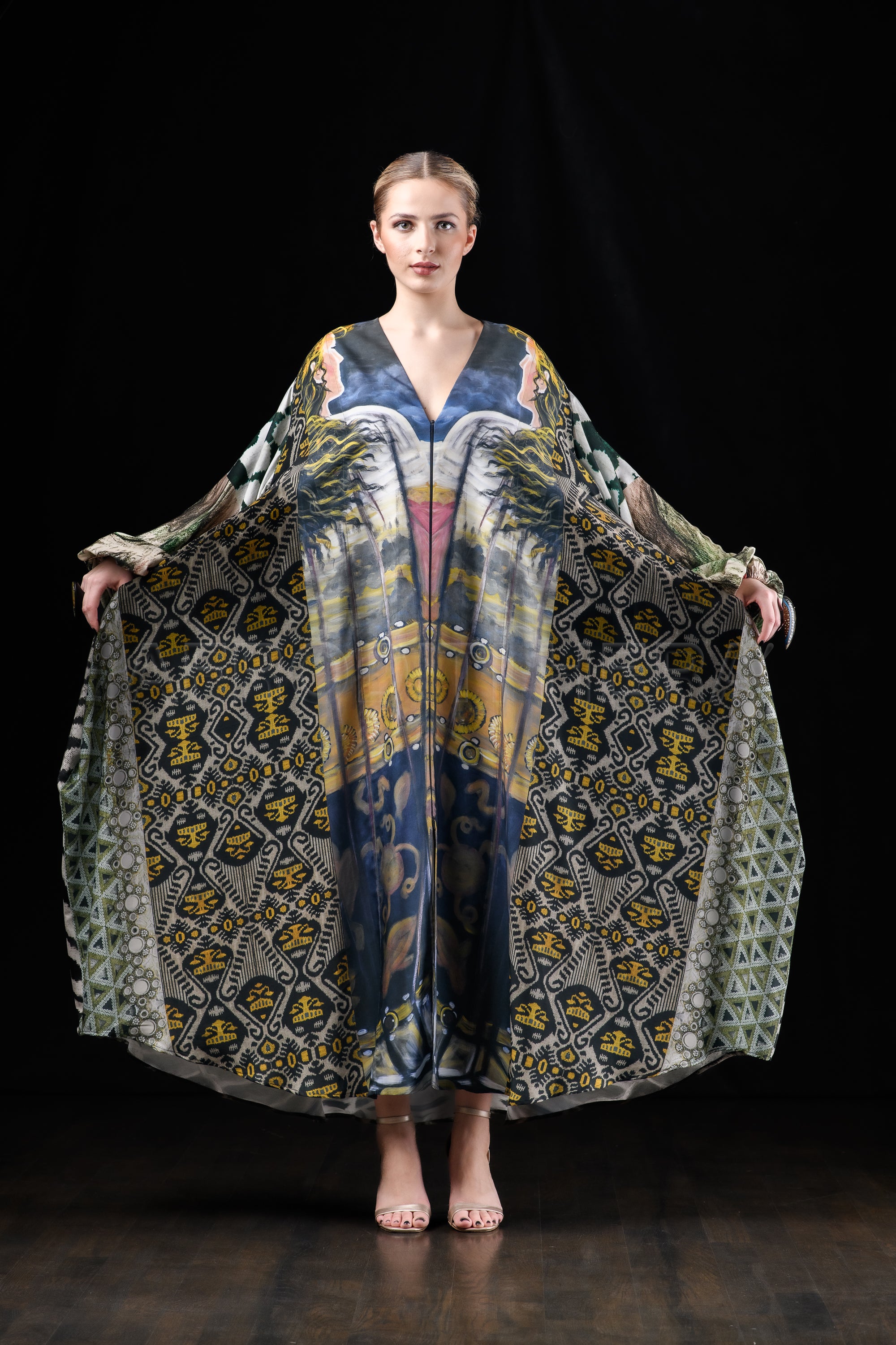 She in the wind - 56 Kimono