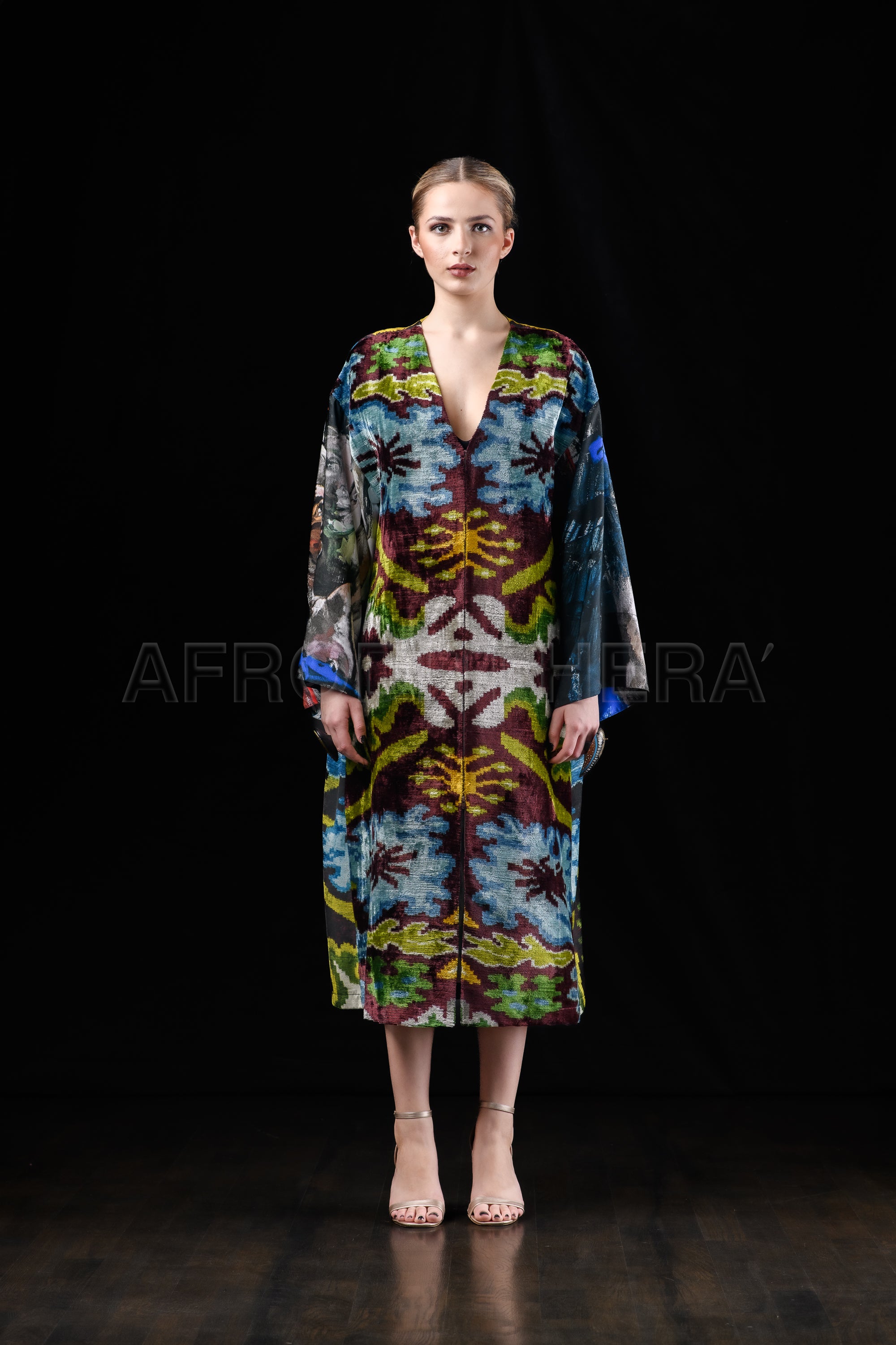 She in the wind - 60 Kimono