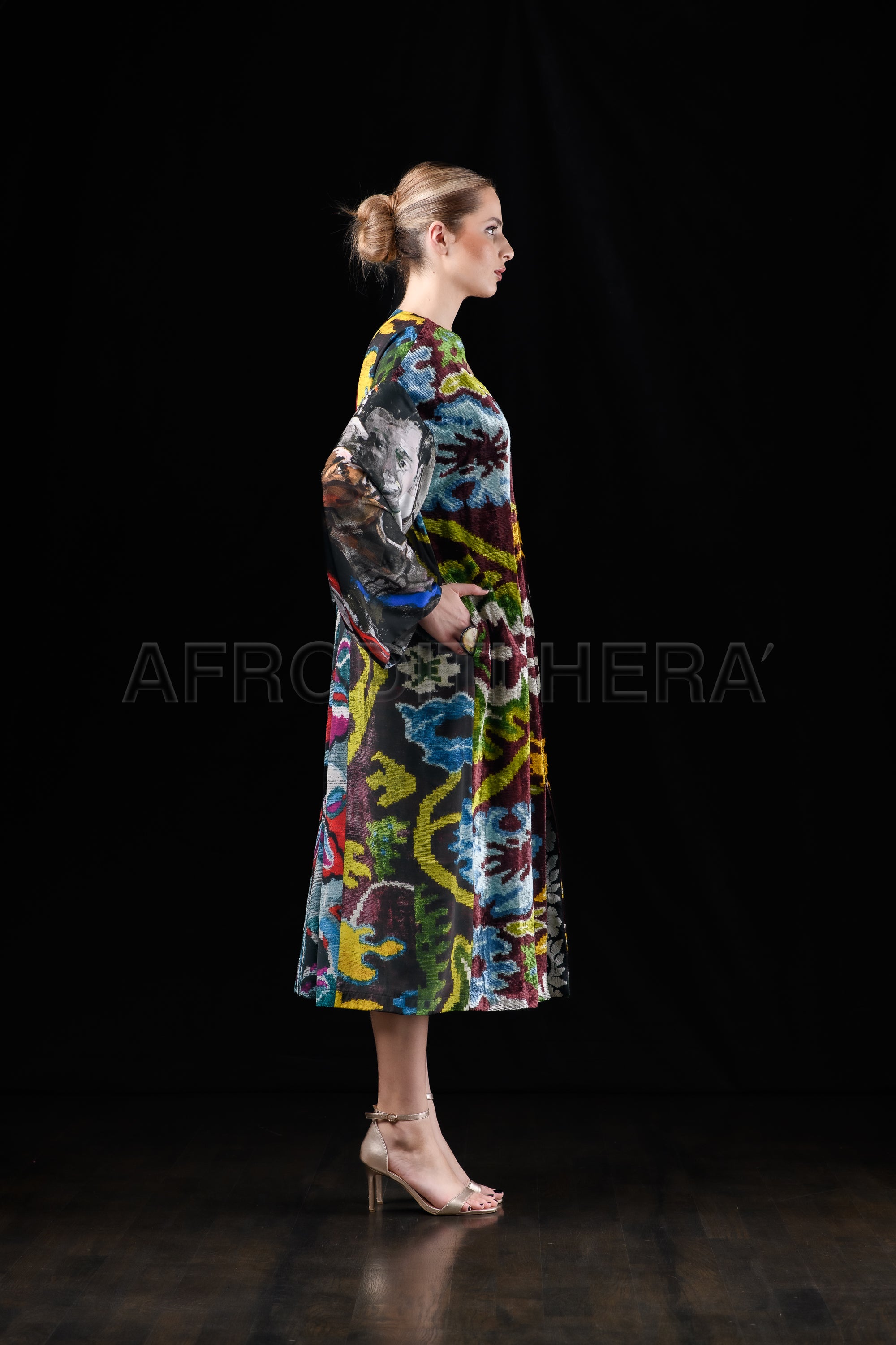 She in the wind - 60 Kimono