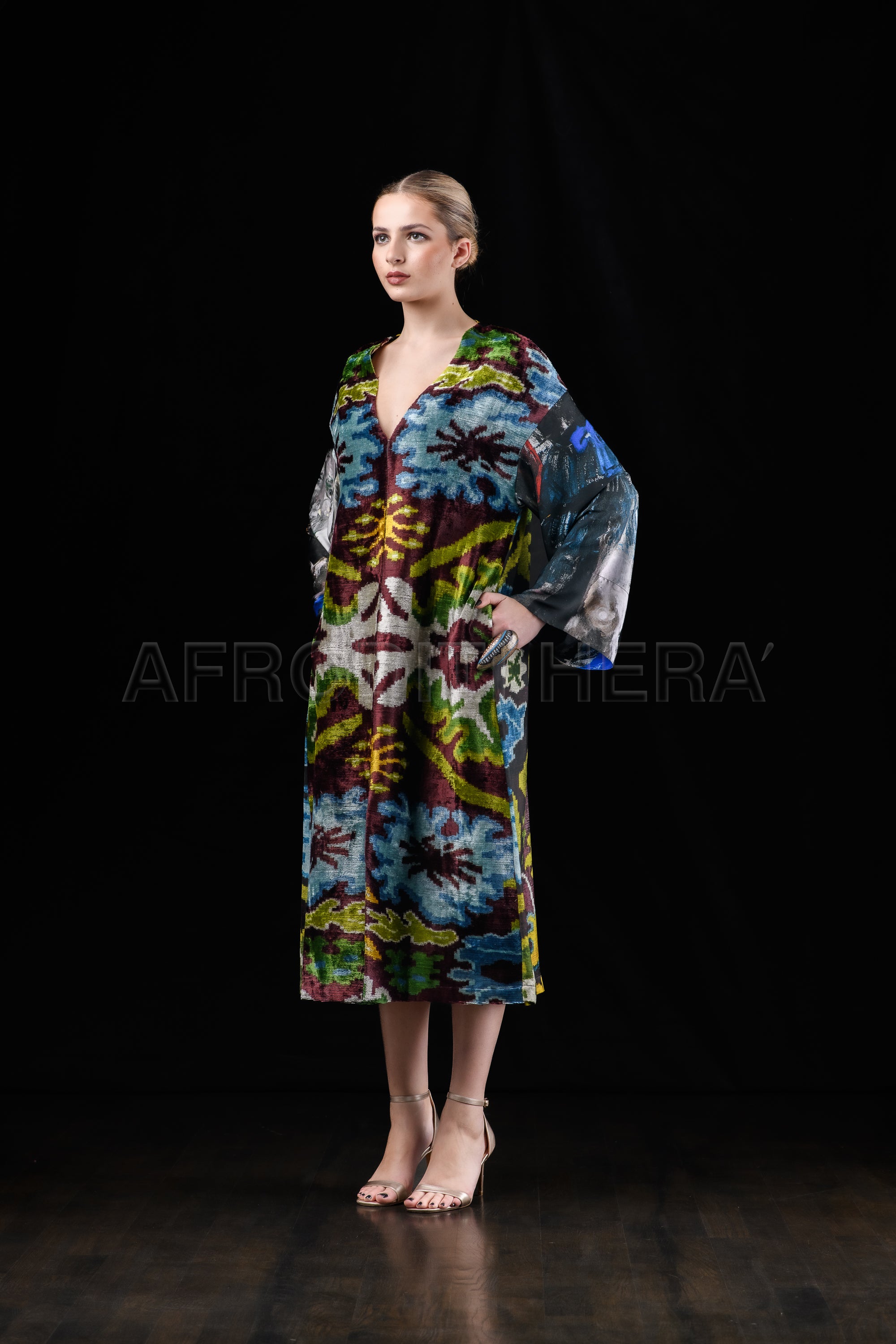 She in the wind - 60 Kimono