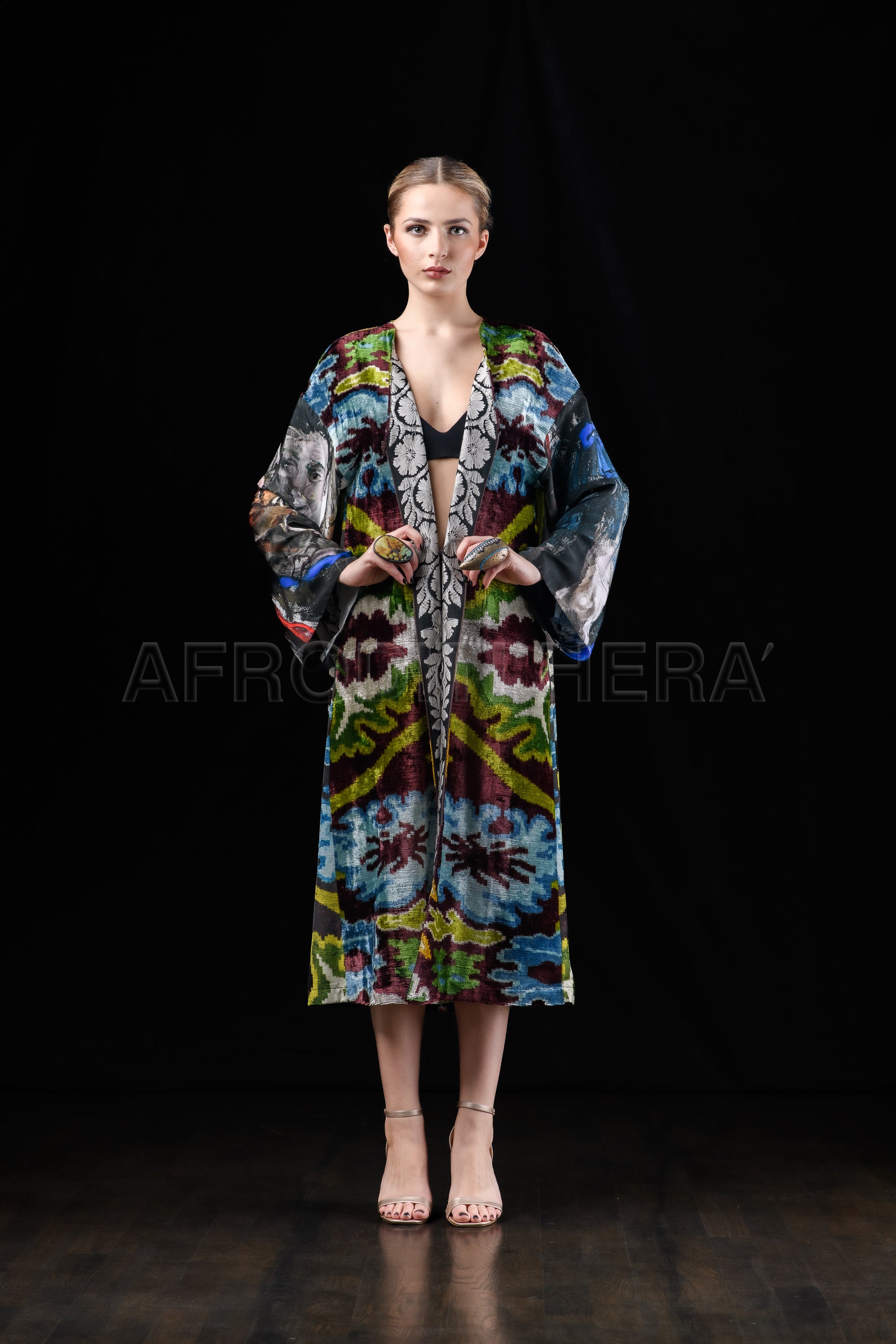 She in the wind - 60 Kimono