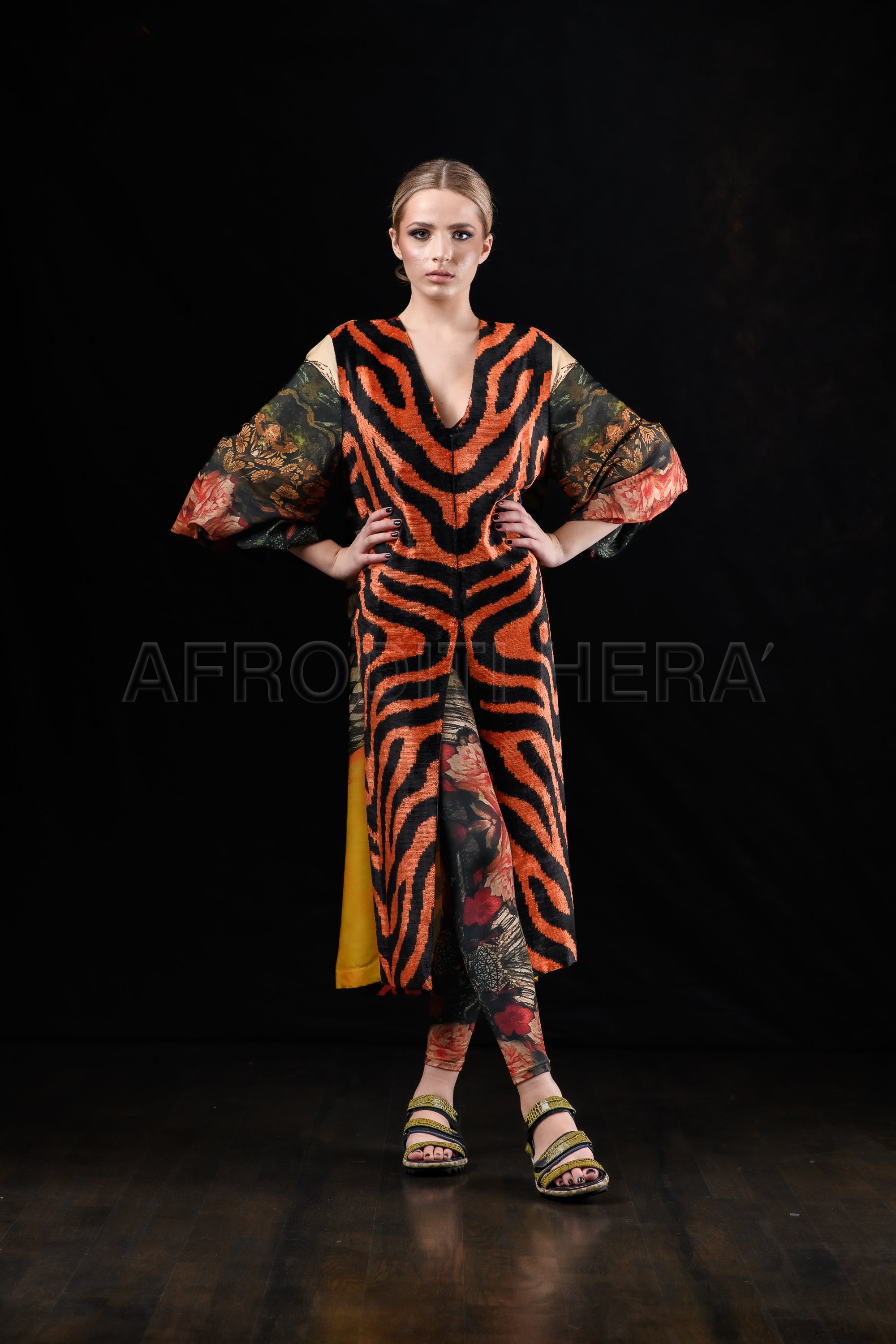 She in the wind - 63 Kimono